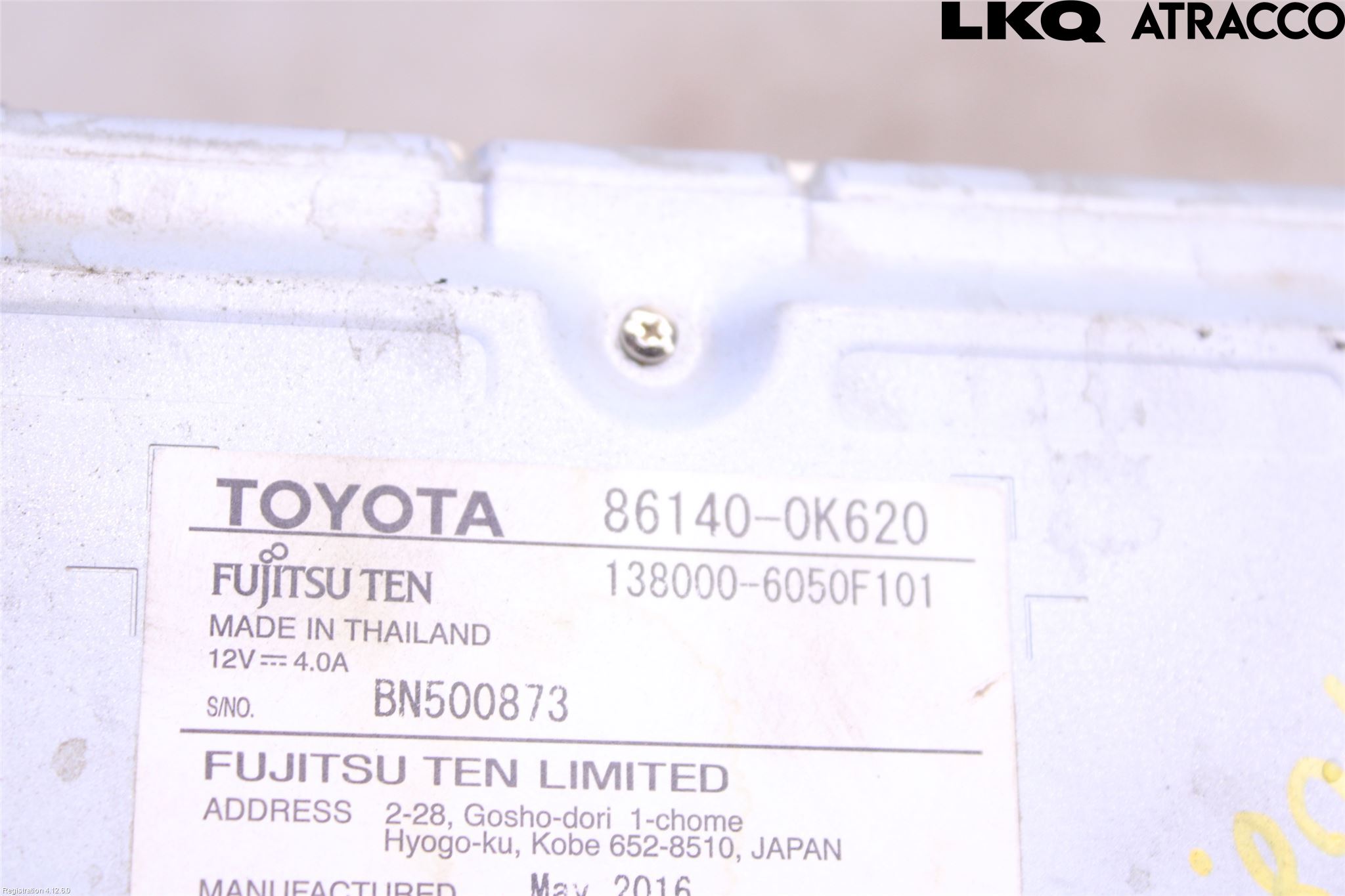 Toyota HILUX 16- Cd Radio - Multimediapanel