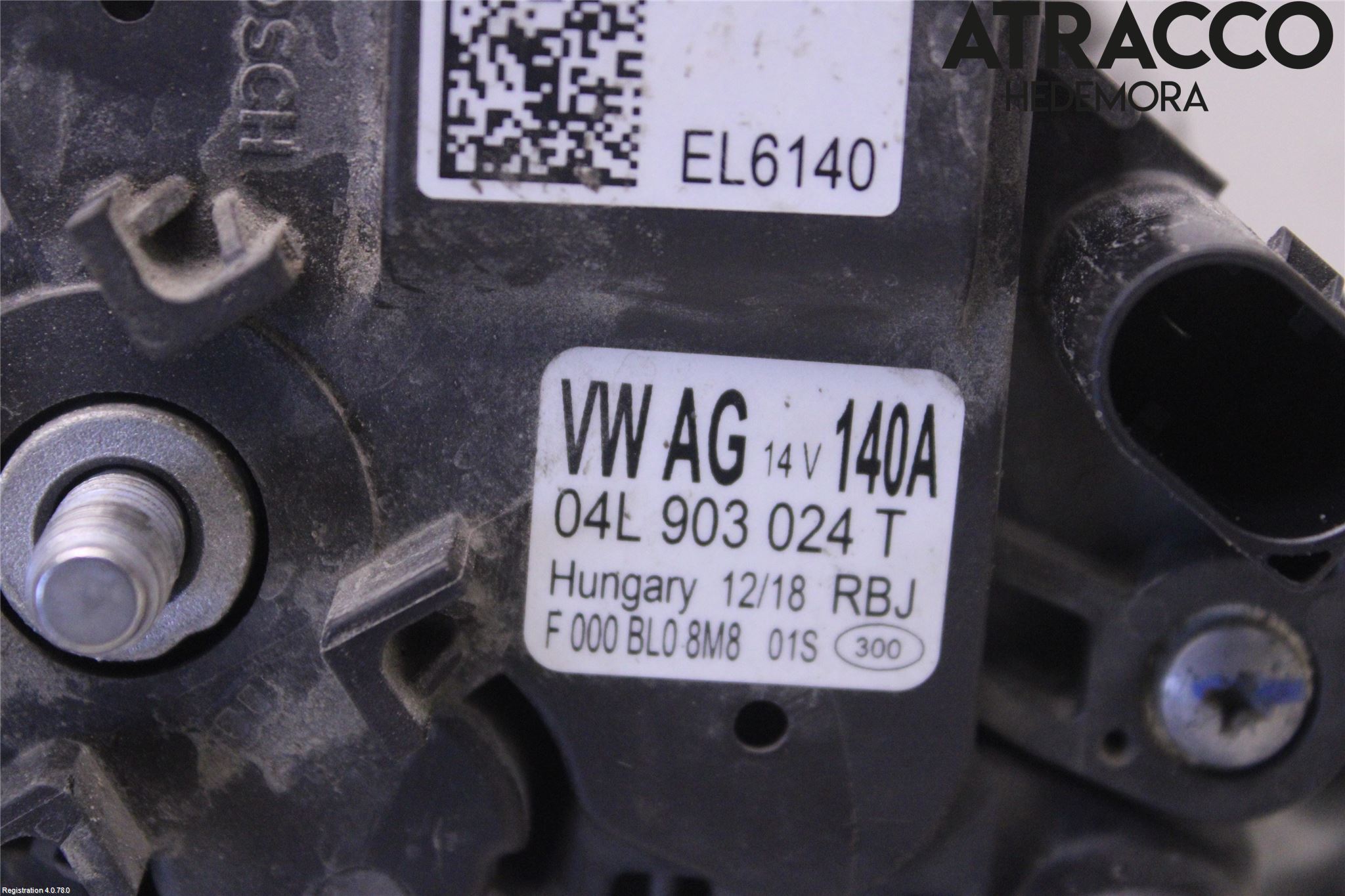 Volkswagen VW PASSAT 15-19 Generator