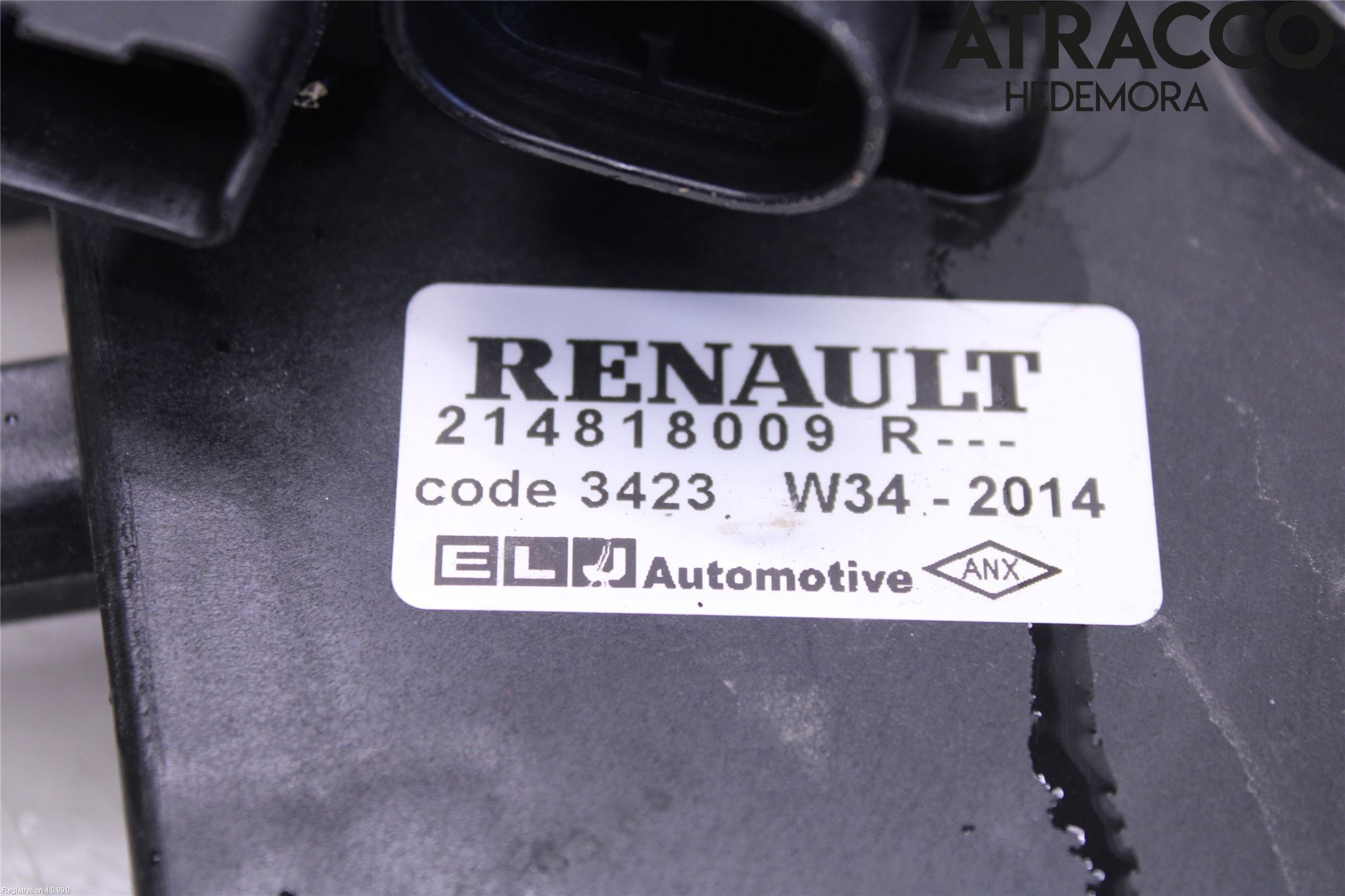 Renault CLIO IV 12-16 Kylfläkt El