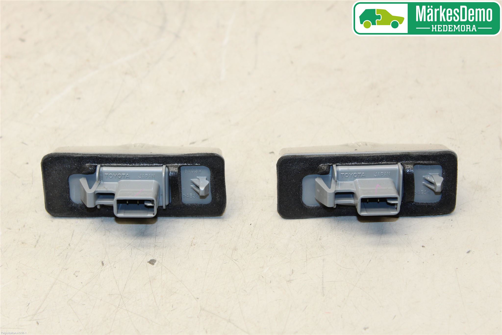 Lexus CT 200h Skylt Belysning