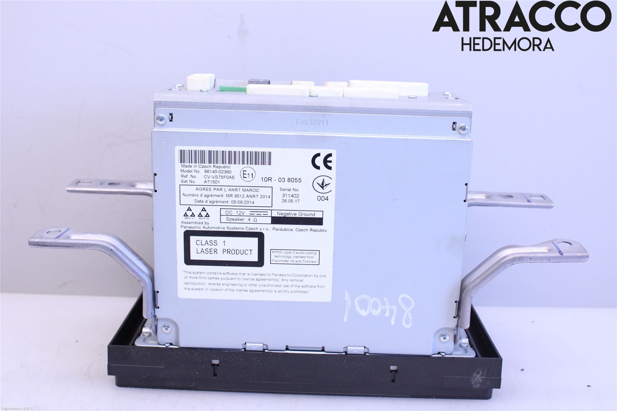 Toyota AURIS 13-19 Cd Radio - Multimediapanel