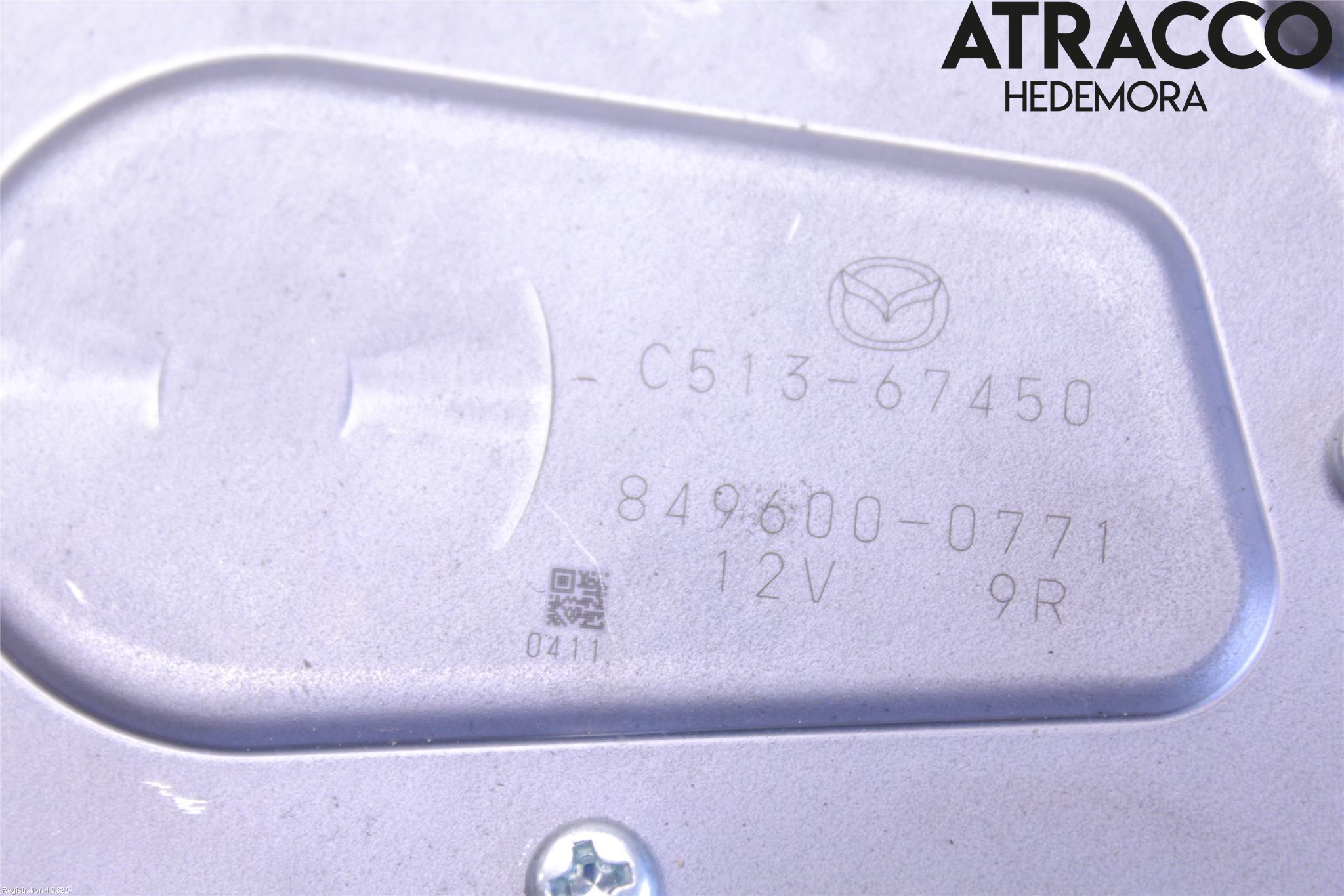Mazda 5 10-18 Torkarmotor Baklucka
