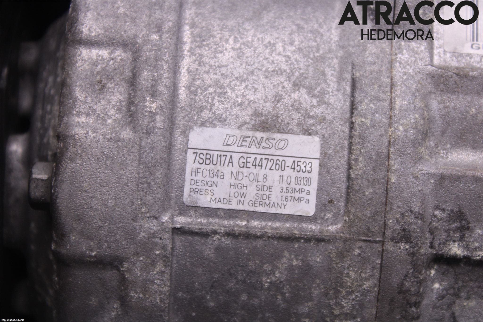 BMW 5 F10/F11/F18 09-17 Ac Kompressor