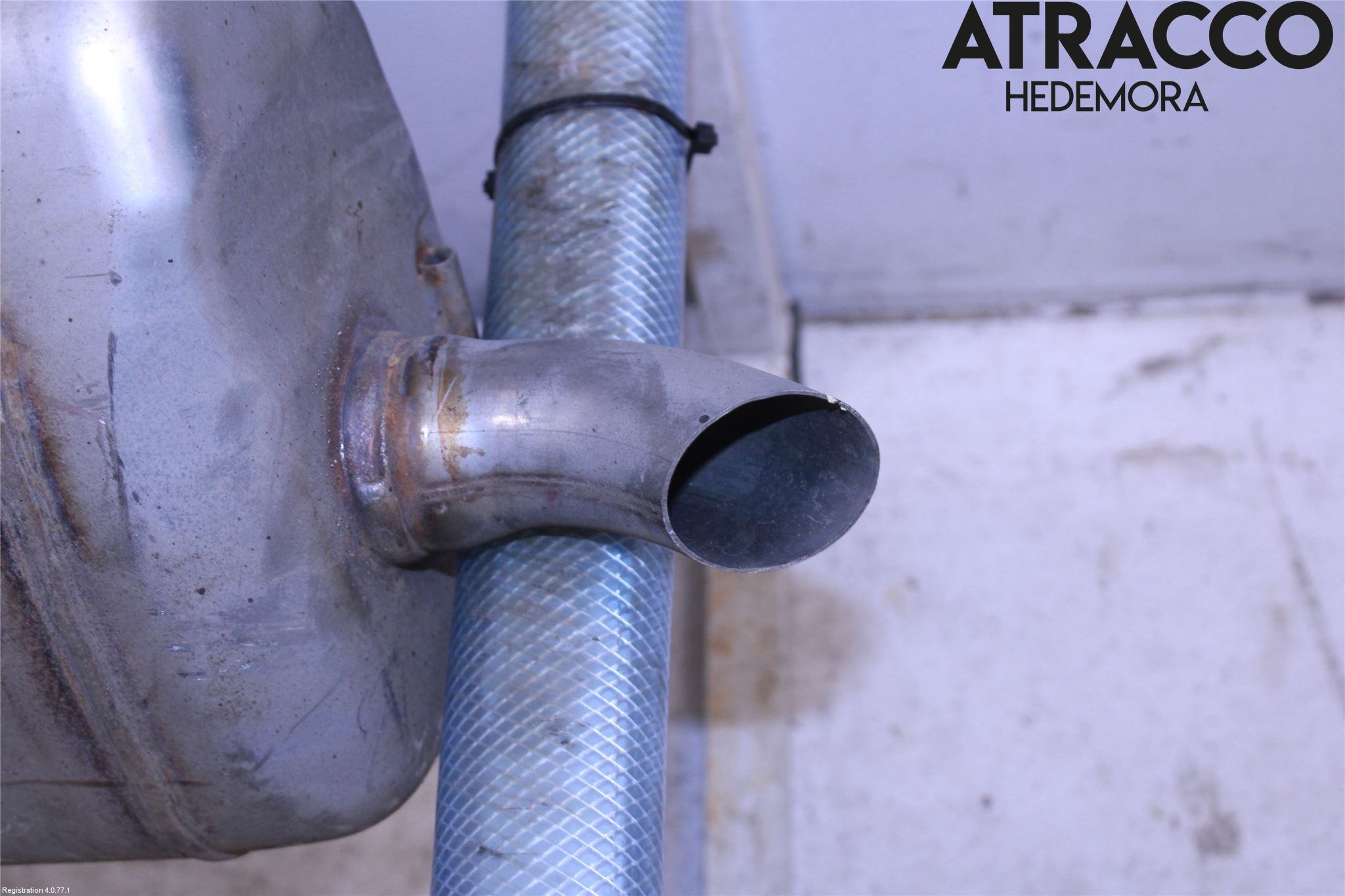 Toyota YARIS XP21 20- Avgasrör Främre-Mitt-Bak