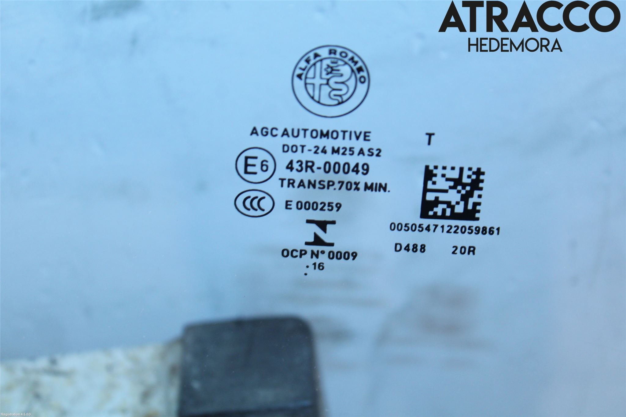 Alfa GIULIA Dörruta Fram Vänster