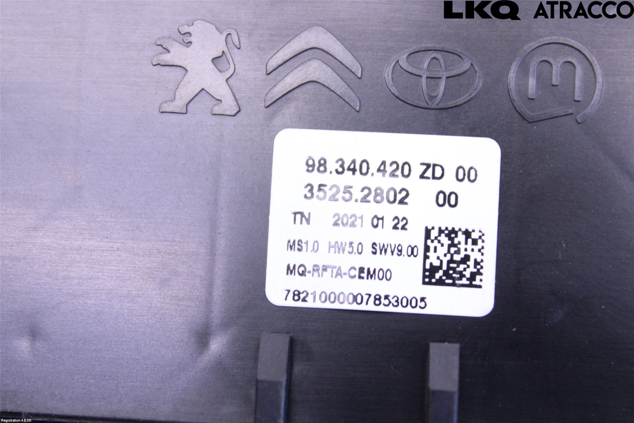 Citroen BERLINGO/E-BERLINGO 19- Ac Styrenhet Ac Manöveren