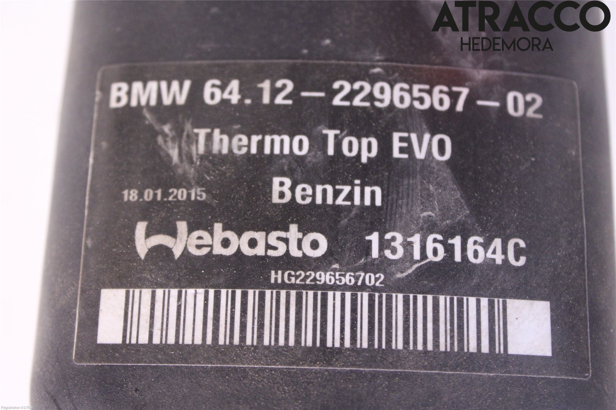 BMW 4 F32/F33/F82/F83 13-20 Bensinvärmare
