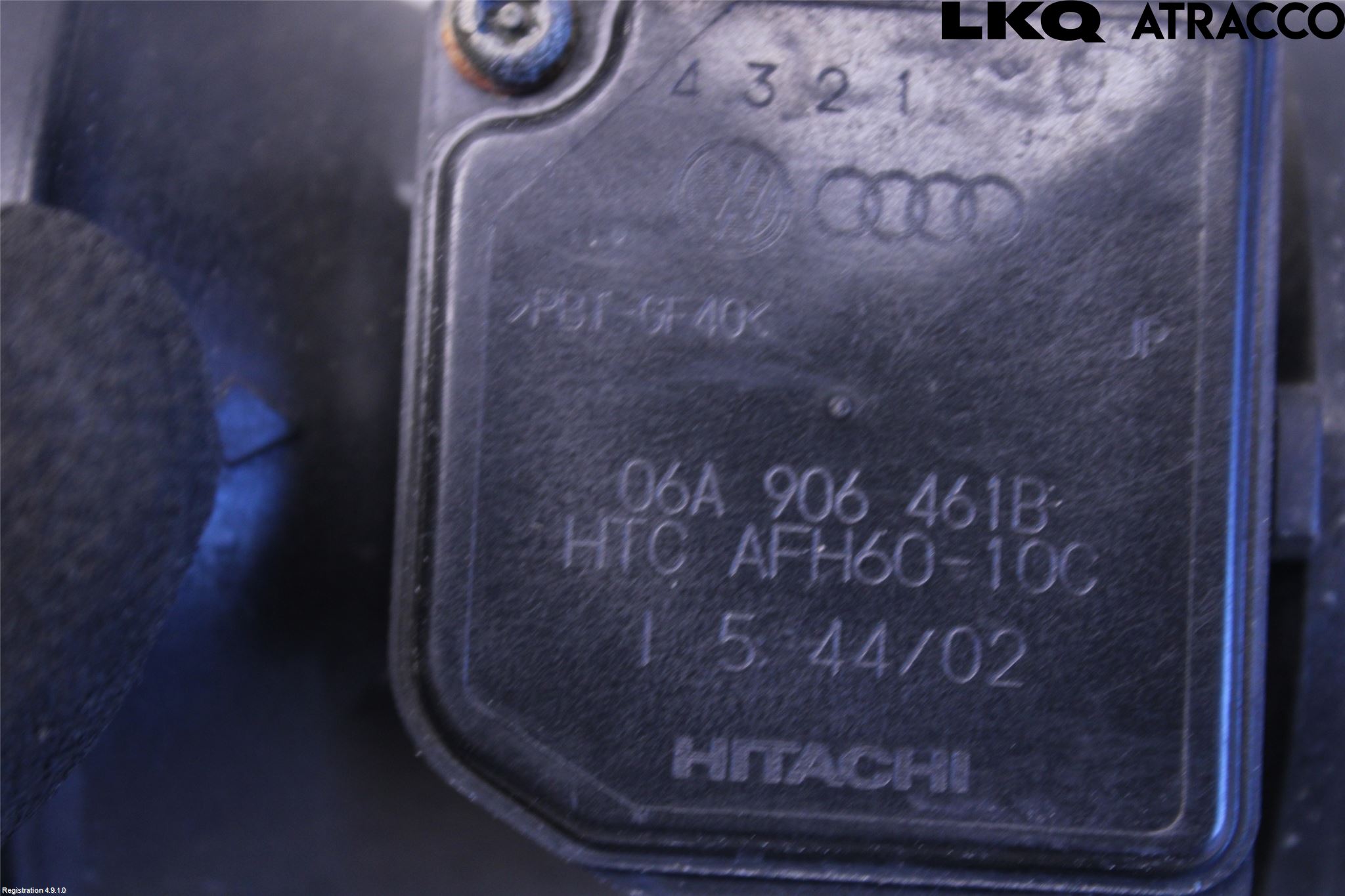 Volkswagen VW GOLF IV 98-06 Injluftmassamätare