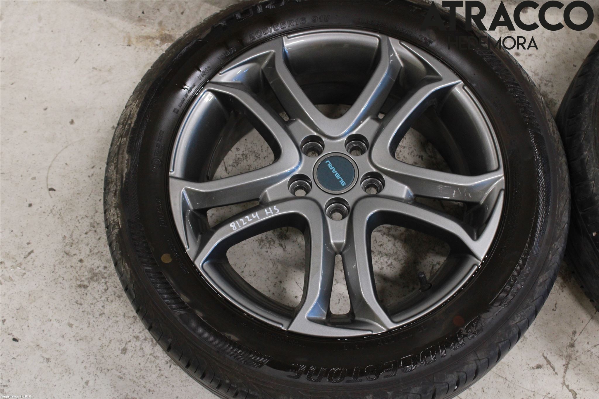 Subaru IMPREZA V 18- Sommardäck Alumfälg 4St