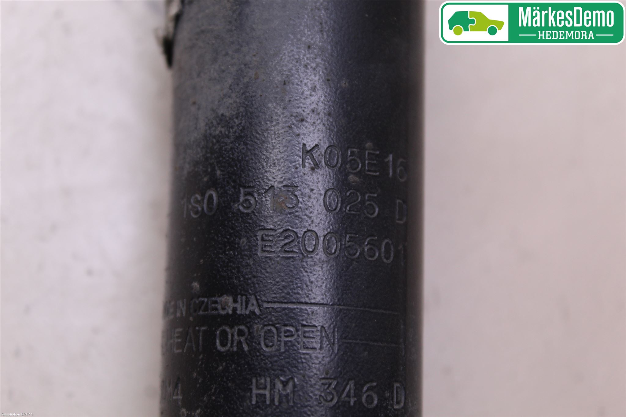 Volkswagen VW UP! / E-UP! Stötdämpare Bak