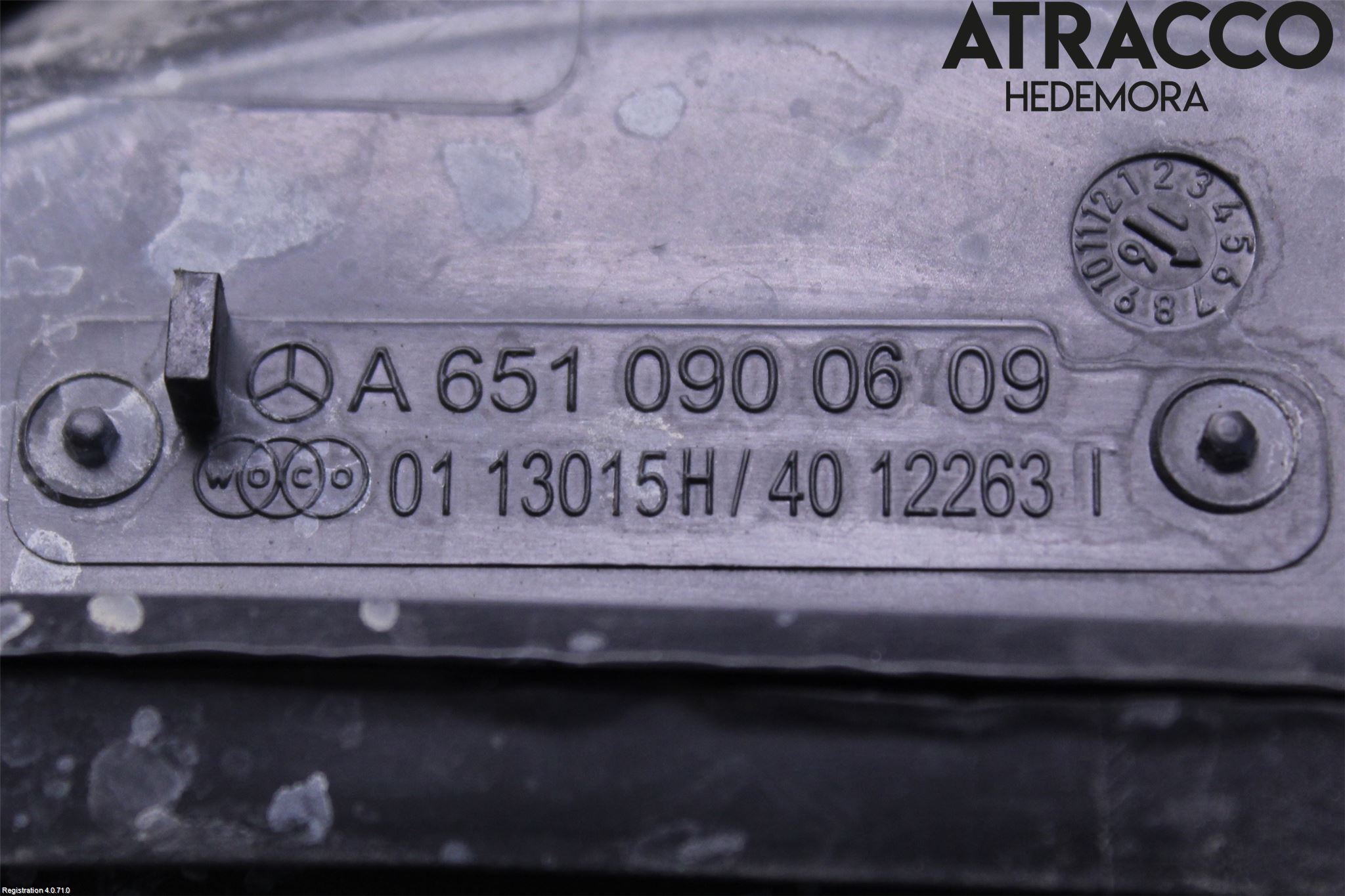 Mercedes-Benz MB A-KLASS (W176) 13-18 Laddluft-Intercoolerrör
