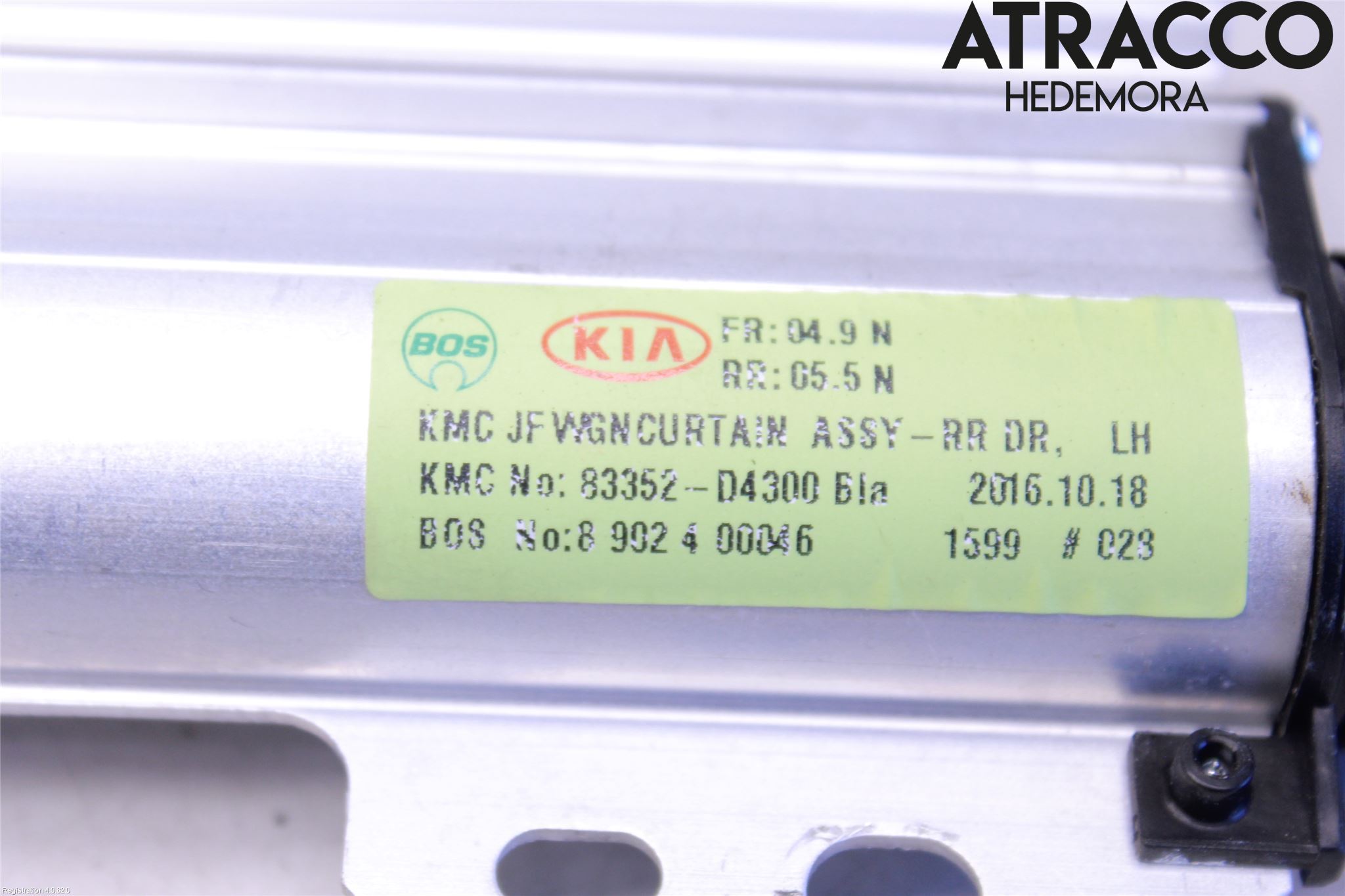 Kia OPTIMA 16-20 Solskydd