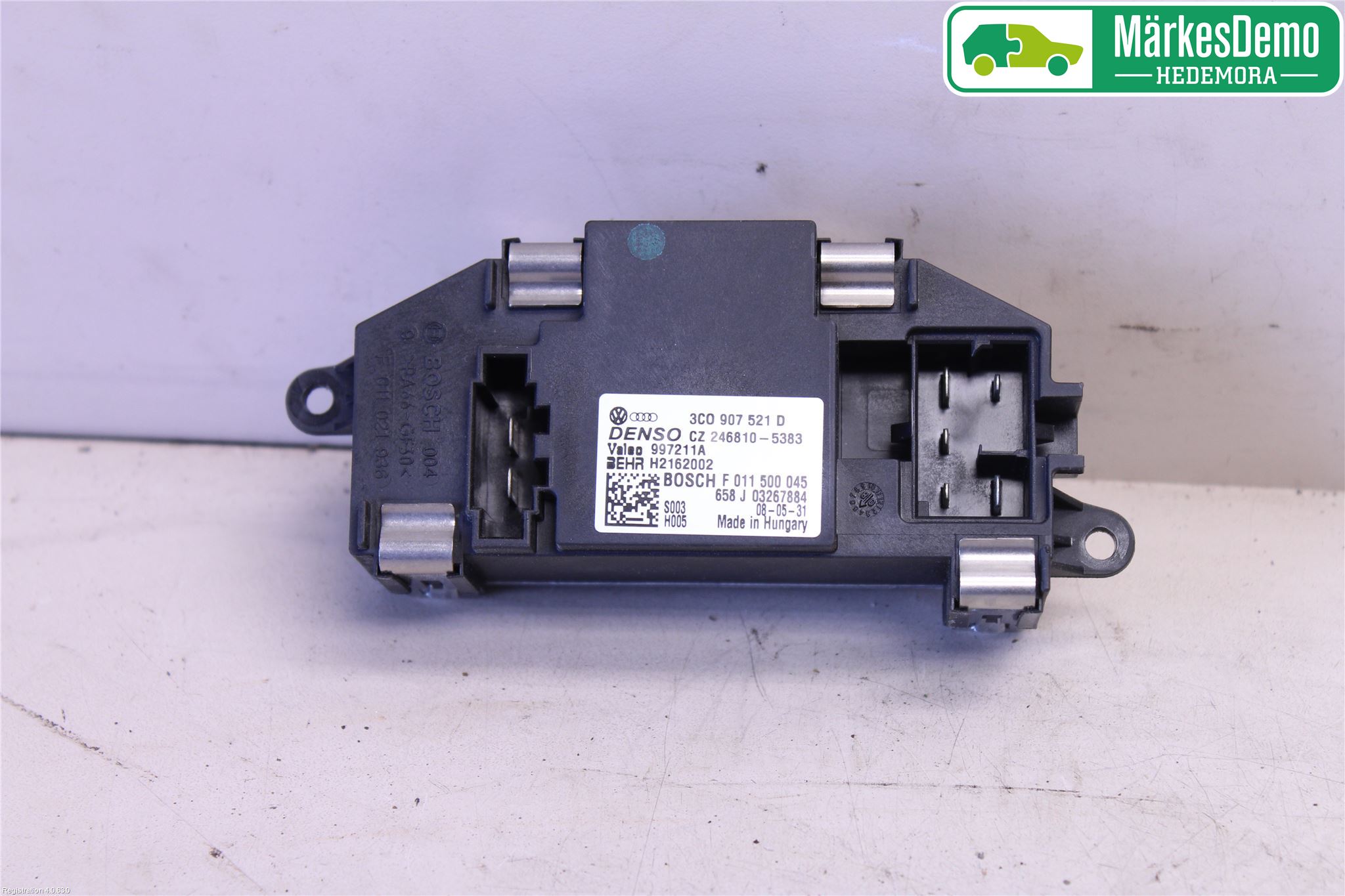 Audi A3/S3 05-13 Värmefläktsmotstånd