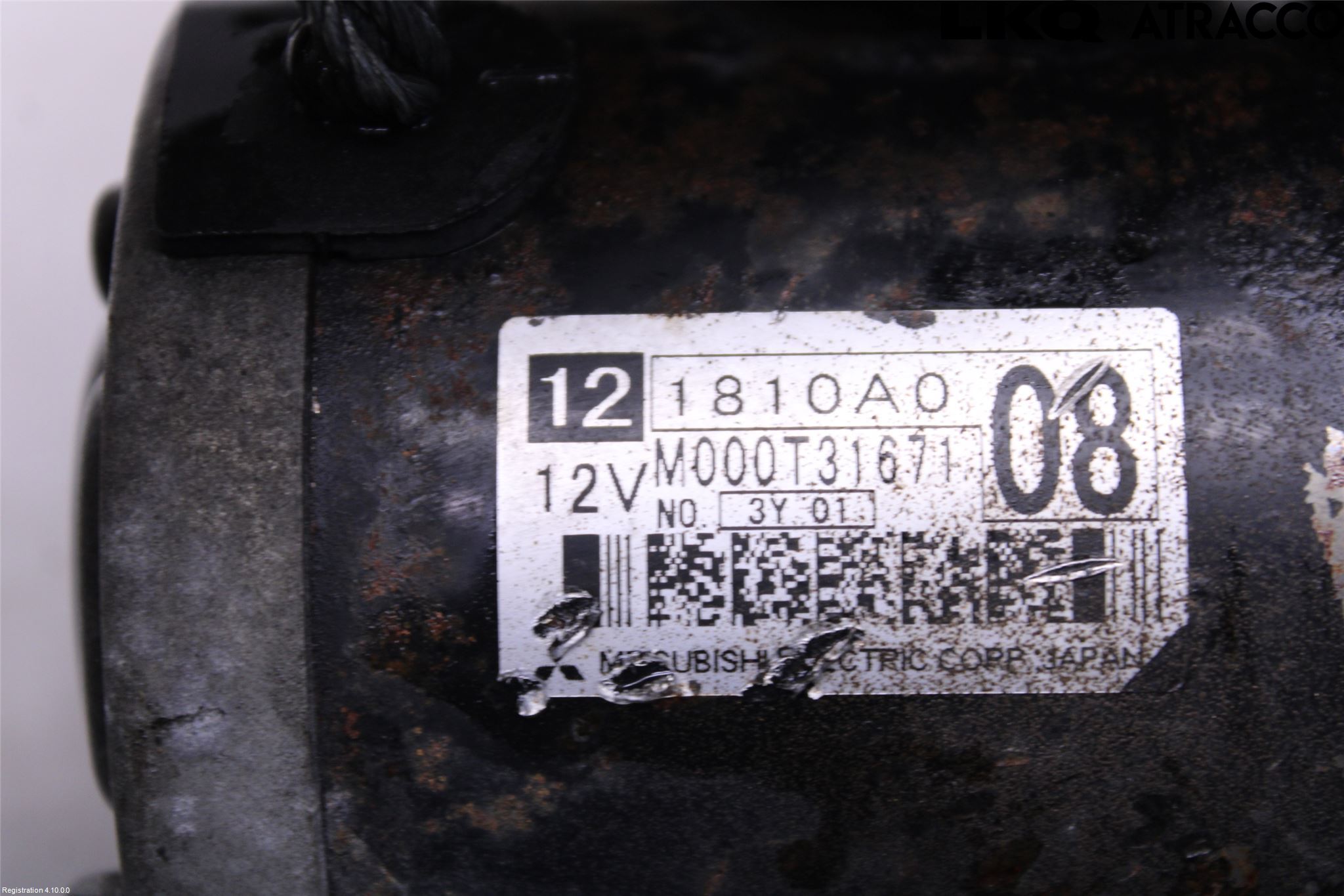 Mitsubishi ASX 10-22 Startmotor