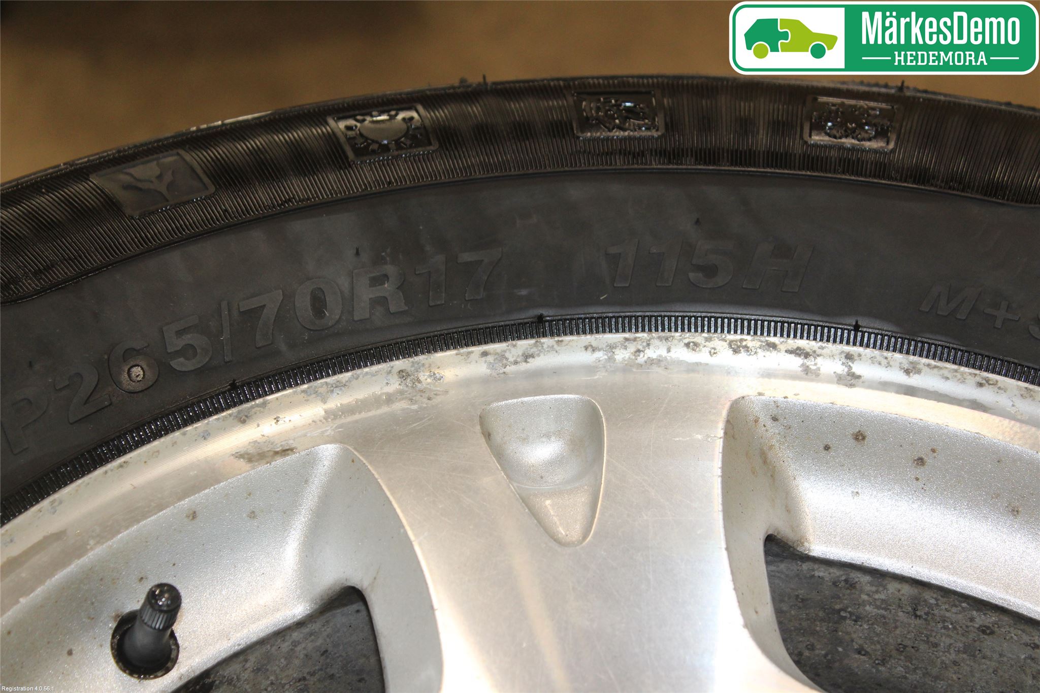 Chevrolet AVALANCHE Vinterdäck Alumfälg 4St