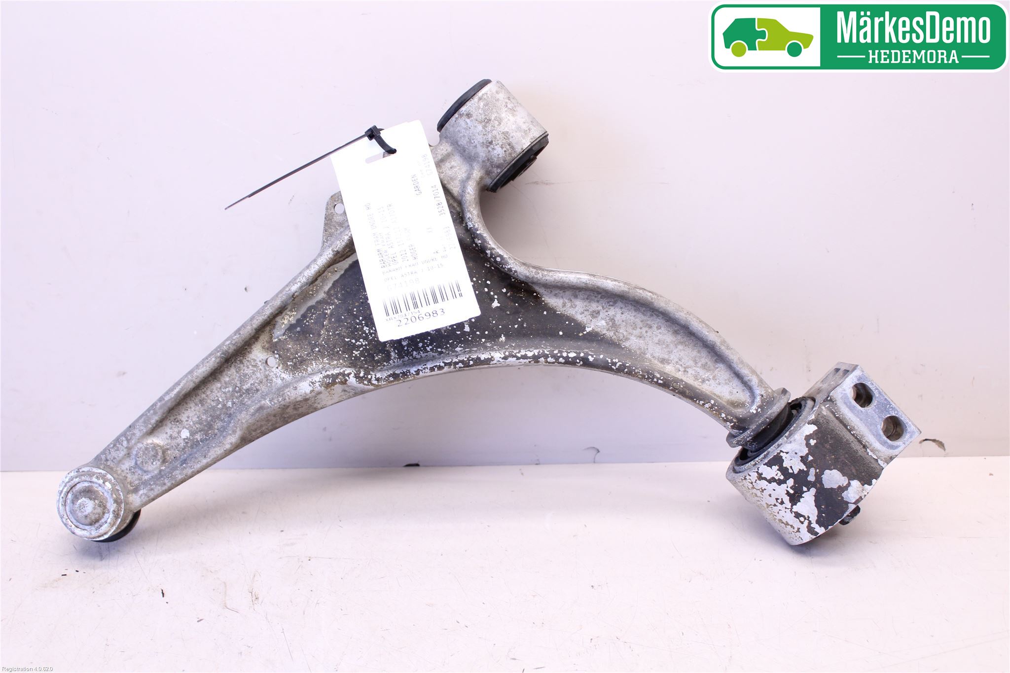Opel ASTRA J 10-15 Bärarm Fram Undre Hö