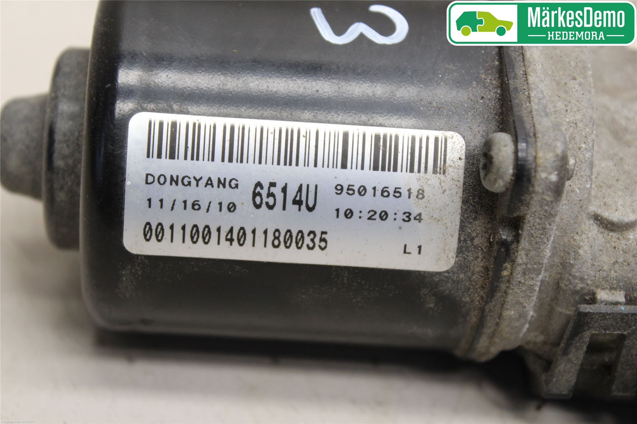 GM CHEVROLET ORLANDO Torkarmotor Vindruta