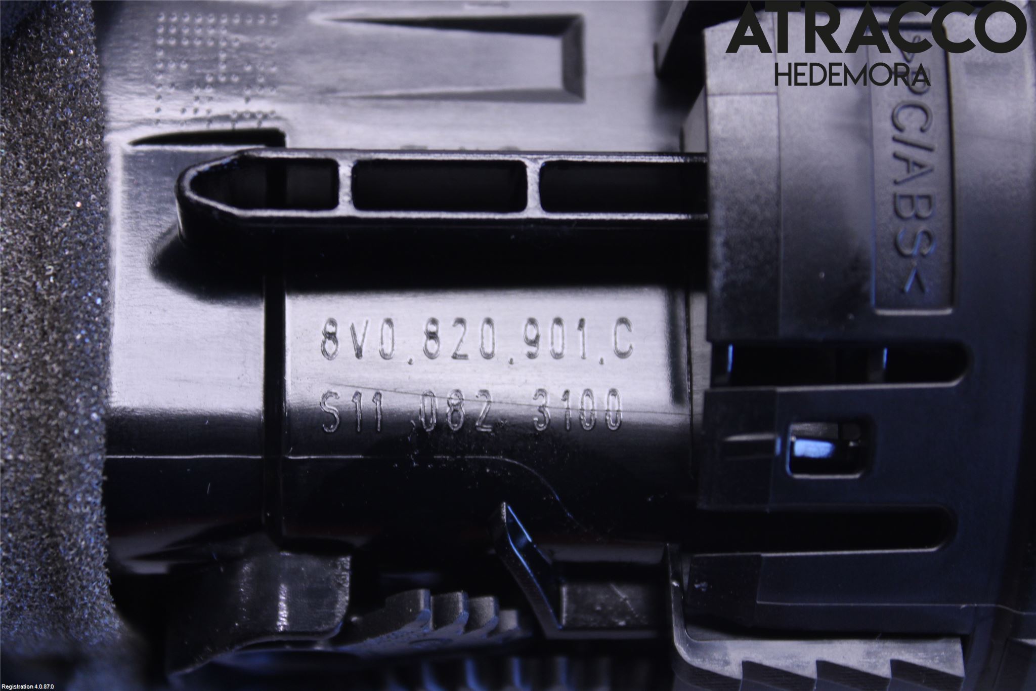 Audi A3/S3 8V 13-20 Defrosterkanal-Munstycke