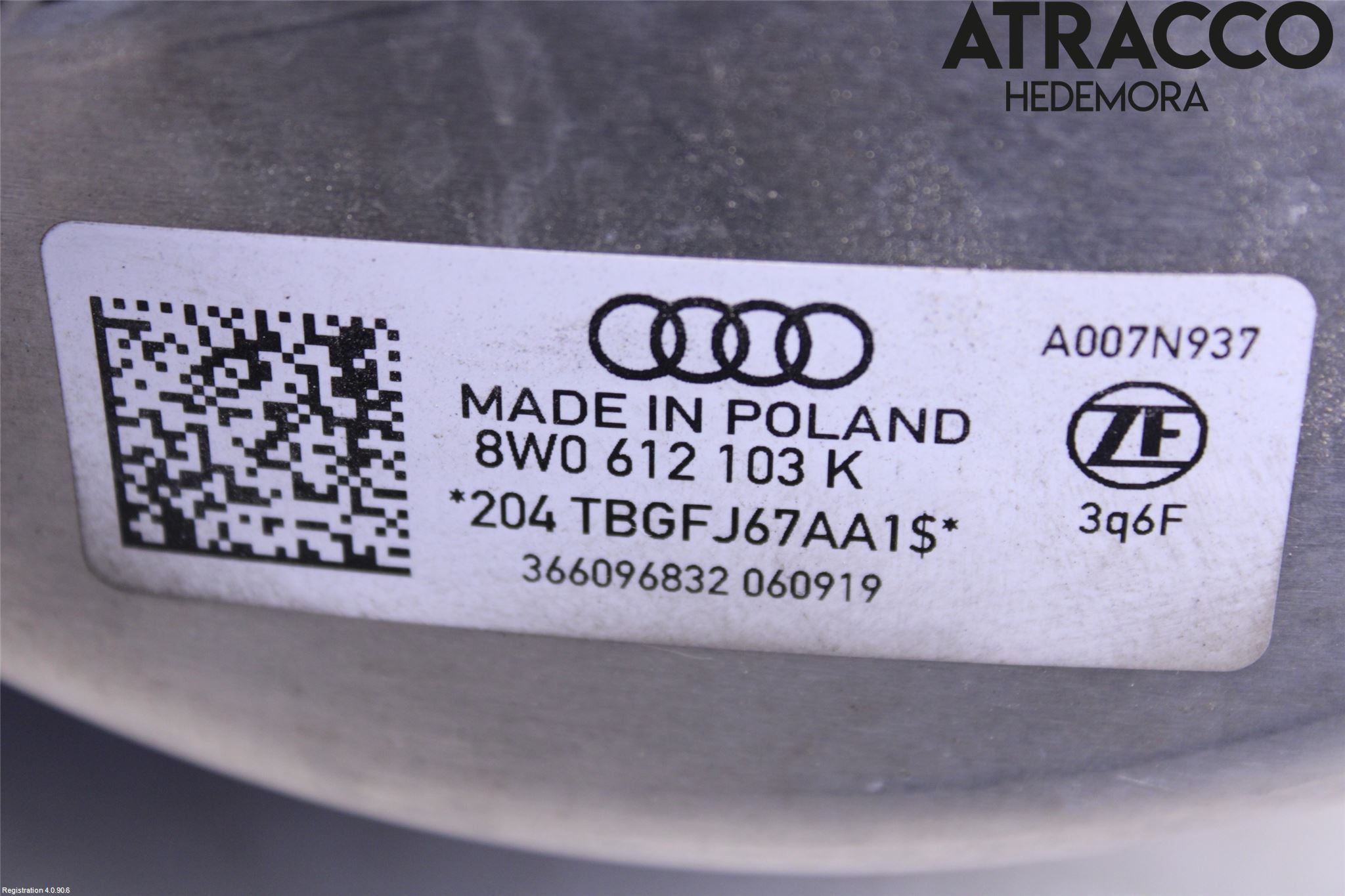 Audi A4 ALLROAD 17- Bromsservo