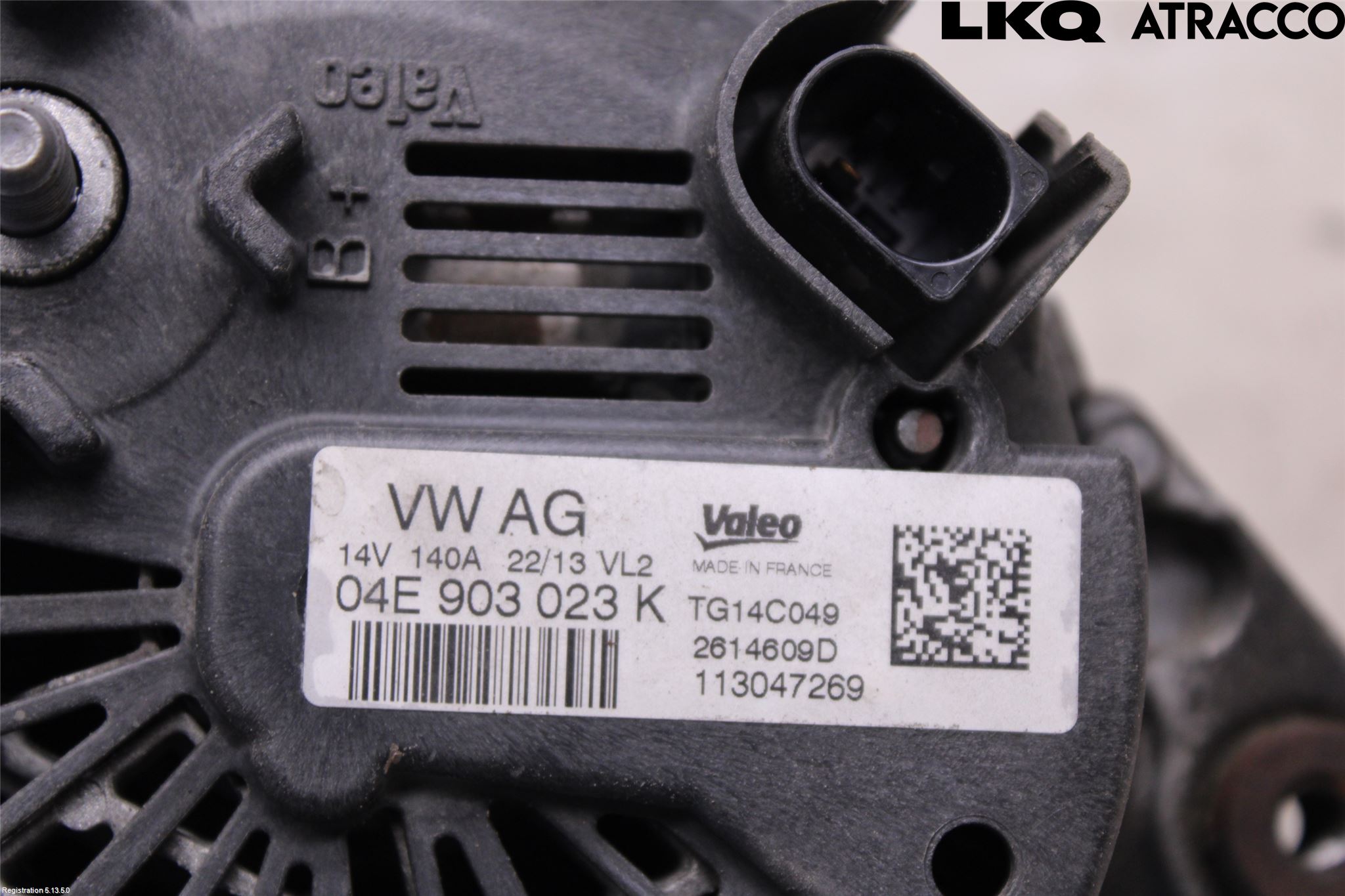 Volkswagen VW GOLF / E-GOLF VII 13-20 Generator