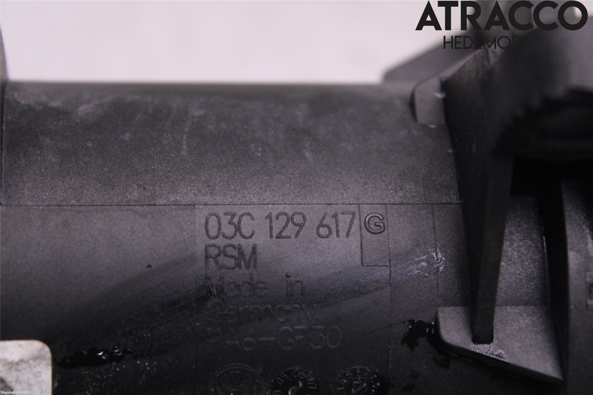 Volkswagen VW SCIROCCO 09-17 Laddluft-Intercoolerrör