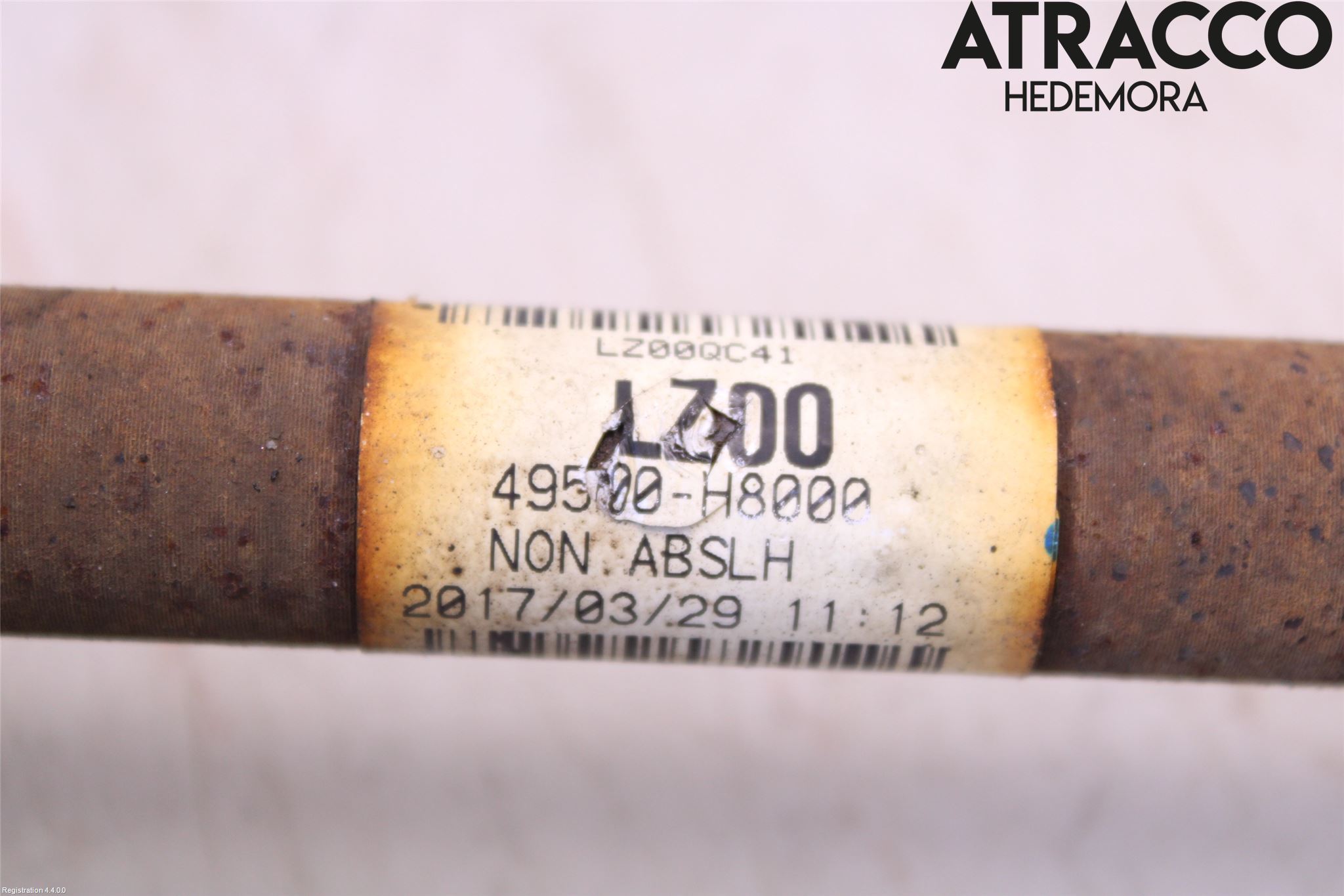 Kia RIO 17- Drivaxel Fram Vänster