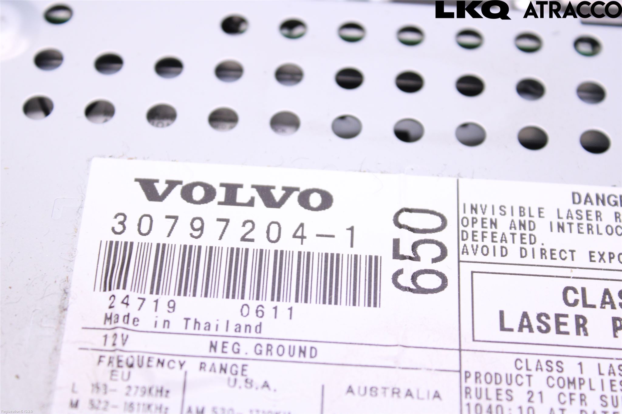 Volvo V70 05-08 Cd Radio - Multimediapanel