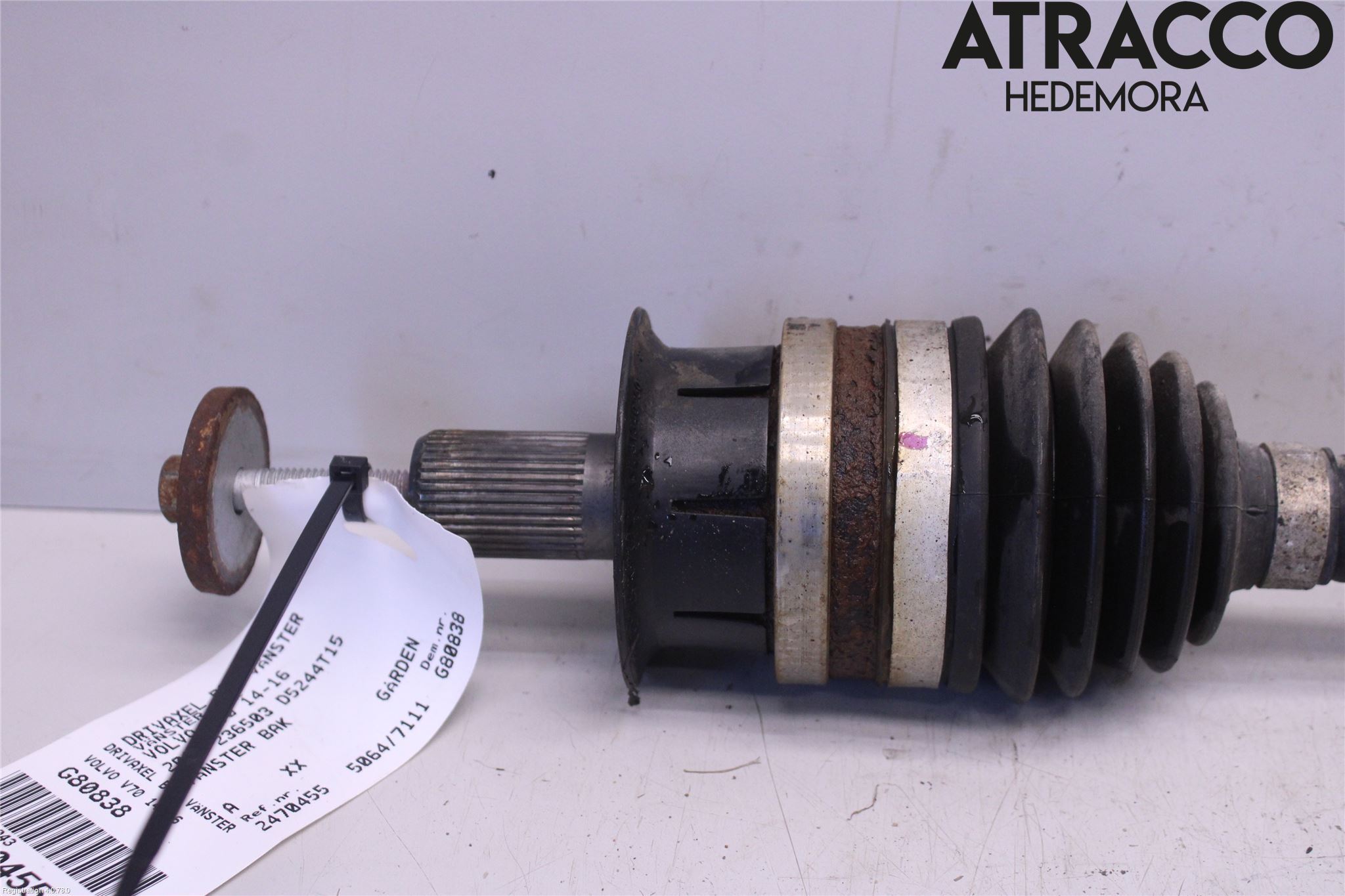 Volvo V70 14-16 Drivaxel Bak Vänster