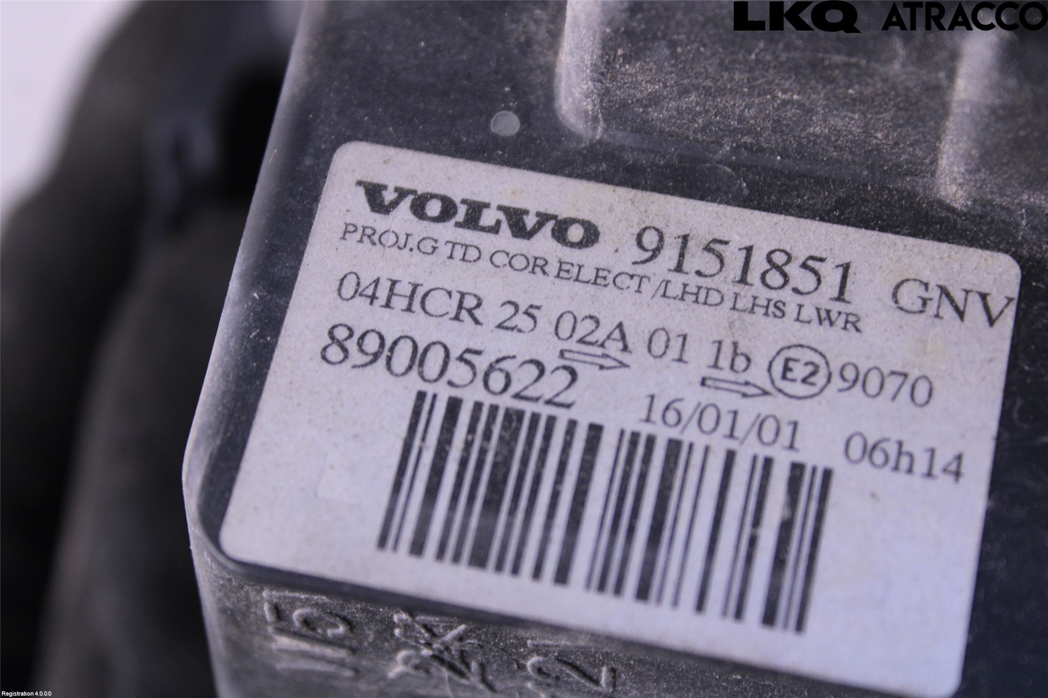 Volvo S60 01-04 Strålkastare Vänster