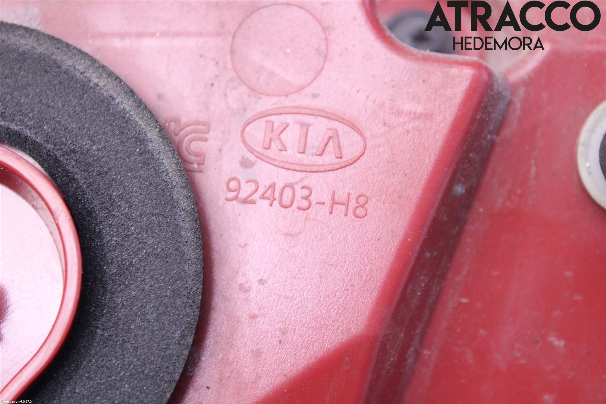 Kia RIO 17- Bakljus Lucka Vä