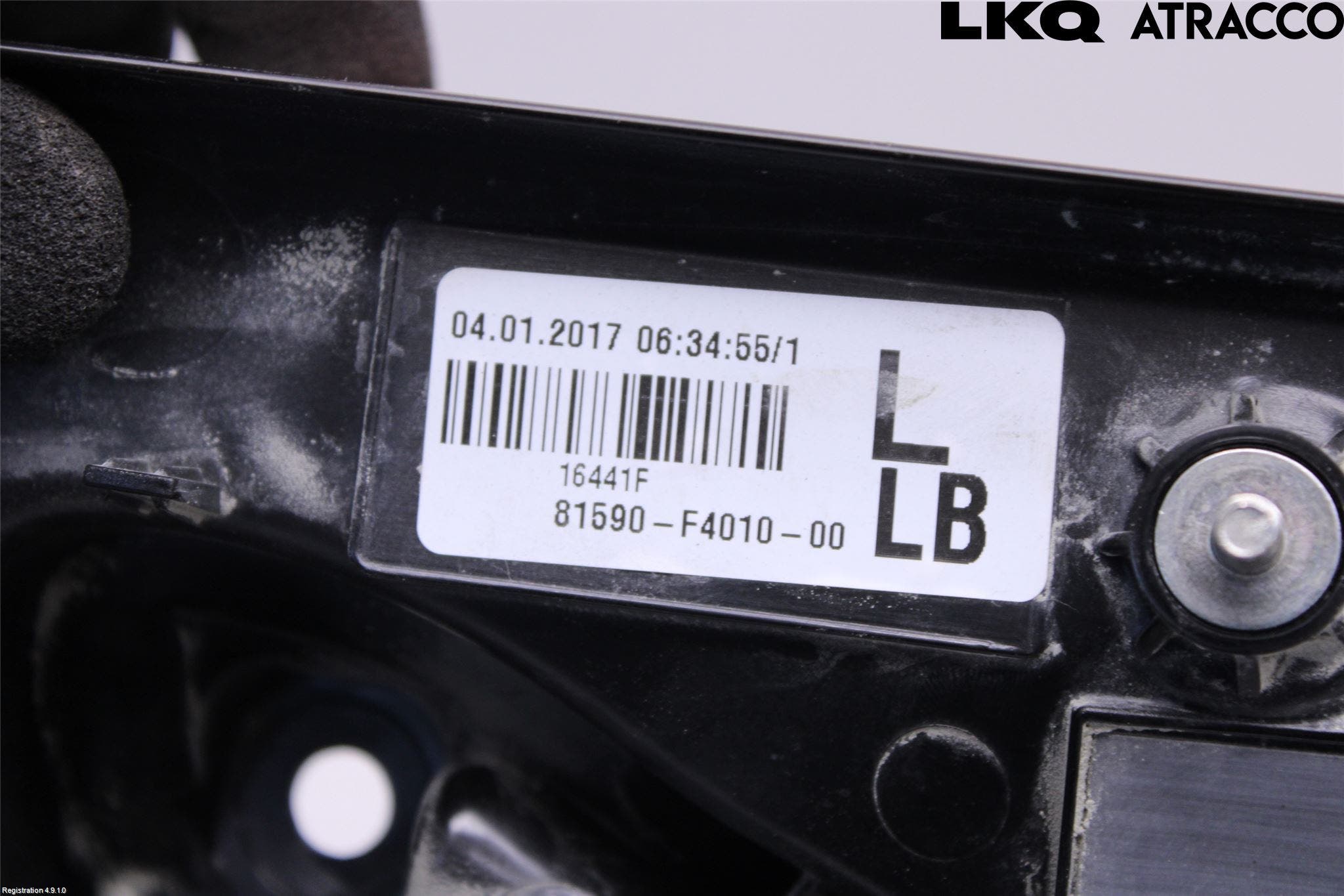 Toyota C-HR 16-23 Bakljus Lucka Vä