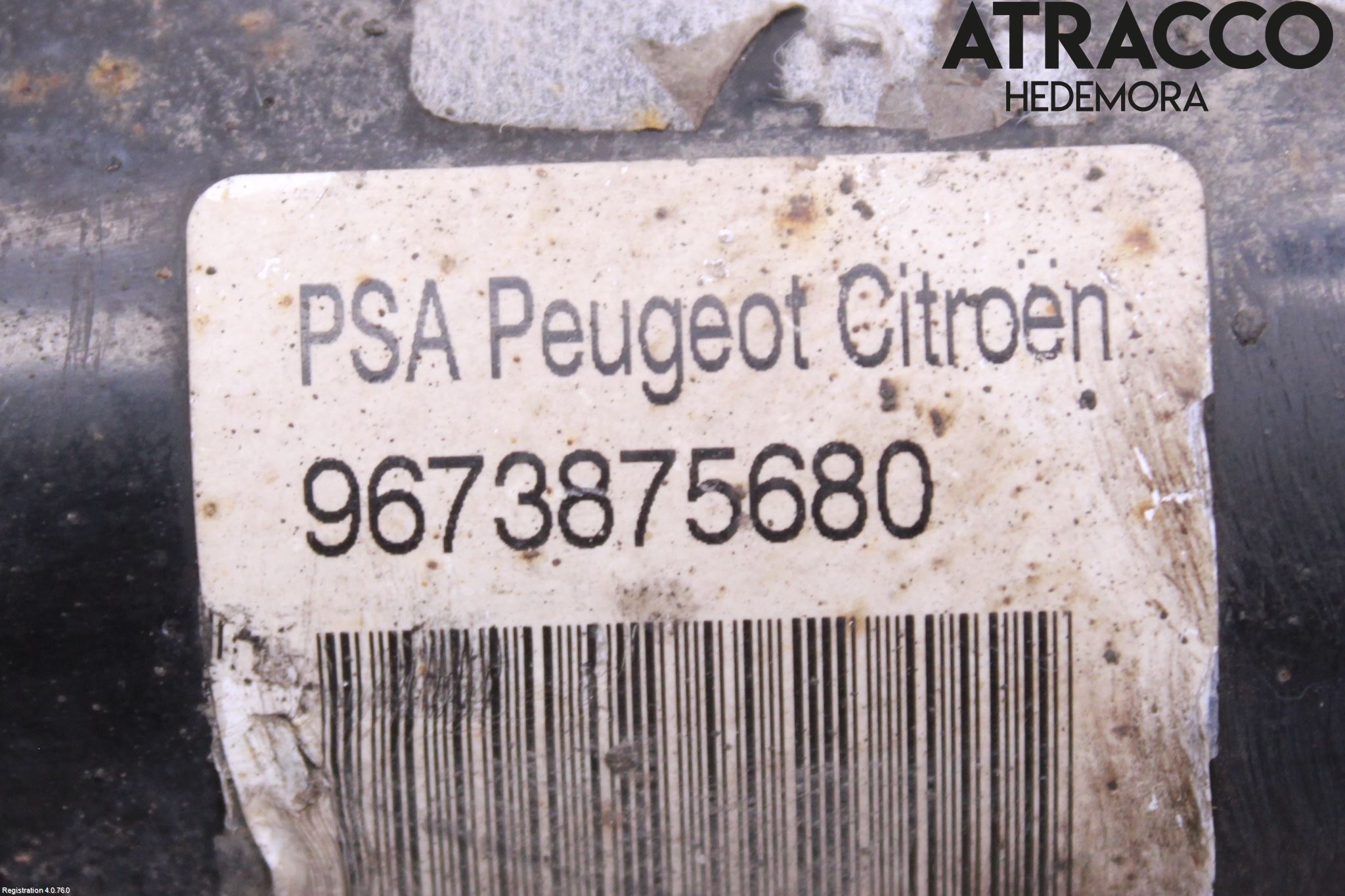 Citroen DS3 Fjäderben Fram Höger