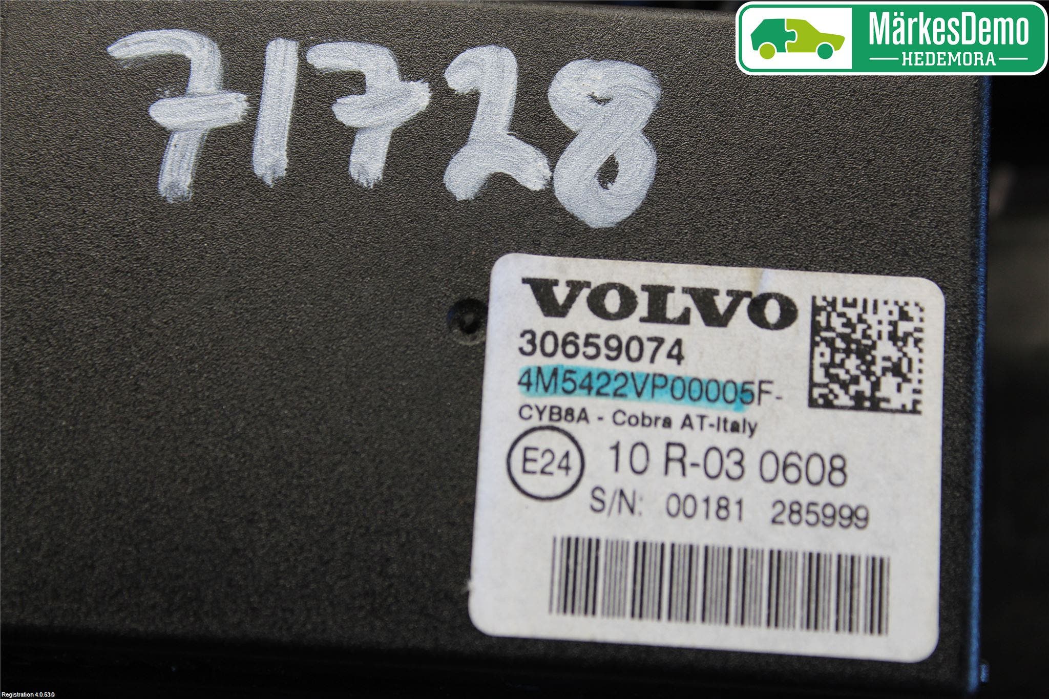 Volvo XC60 09-13 Billarm