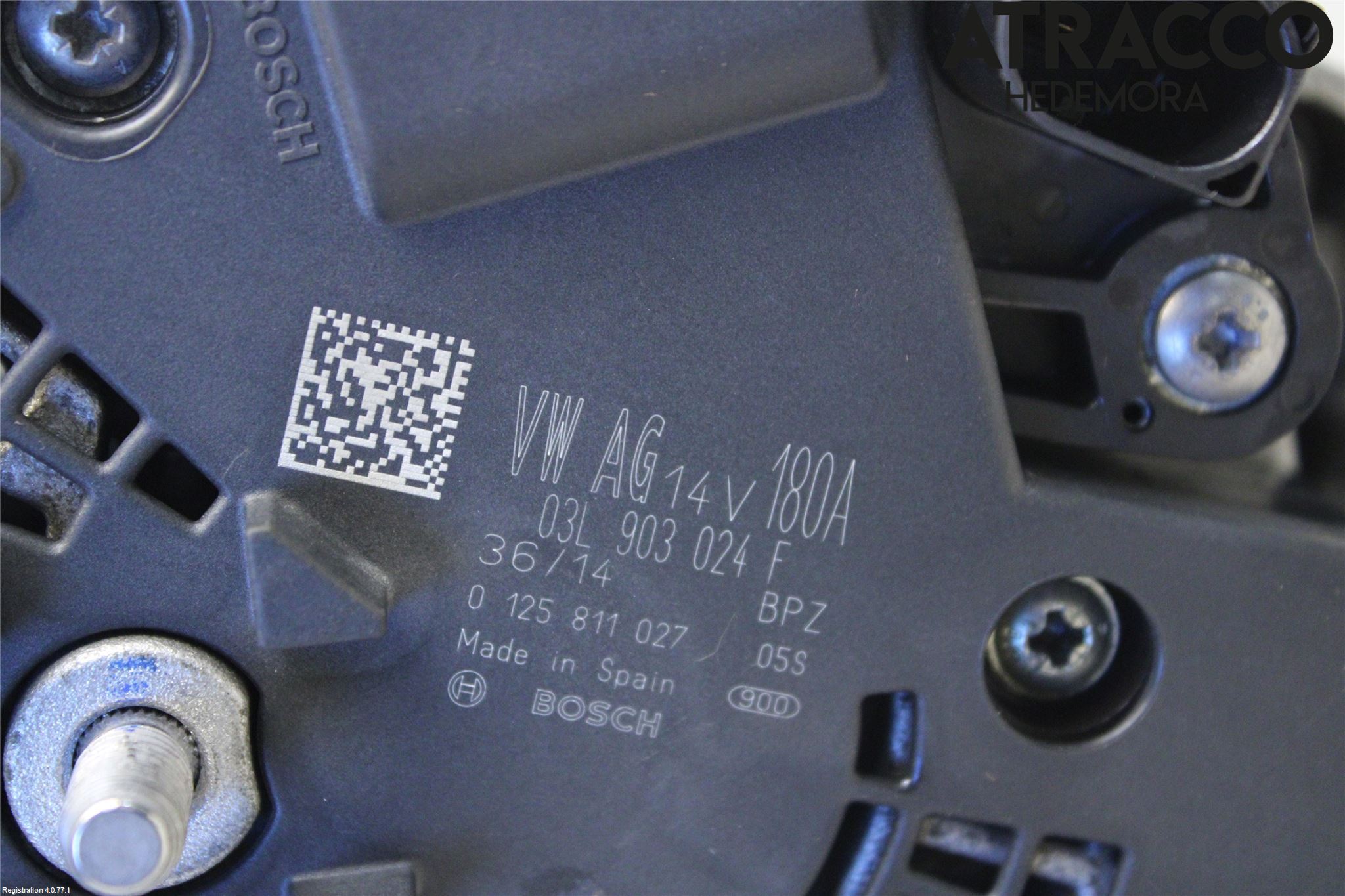 Volkswagen VW SHARAN 11- Generator
