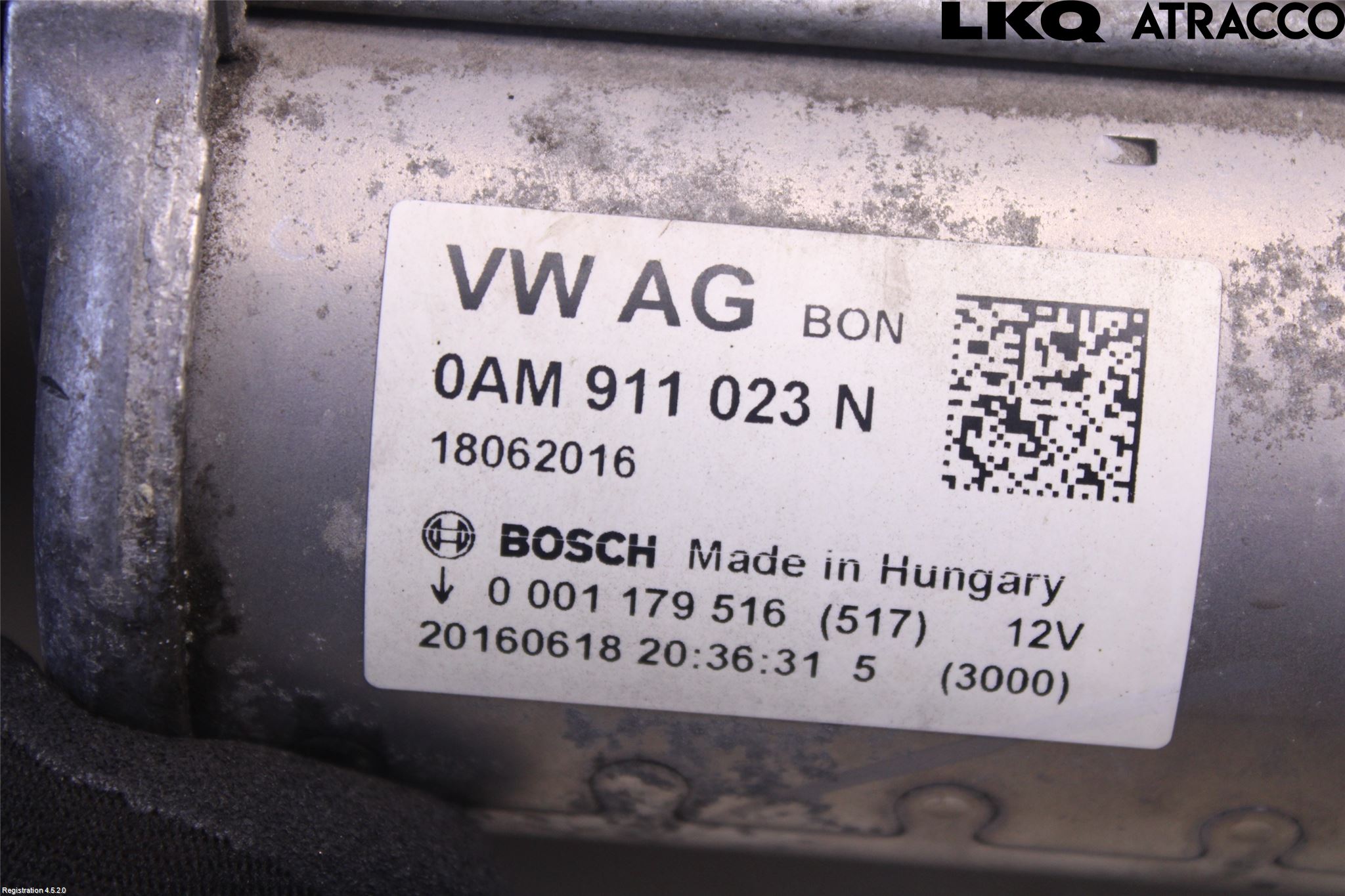 Volkswagen VW GOLF / E-GOLF VII 13-20 Startmotor