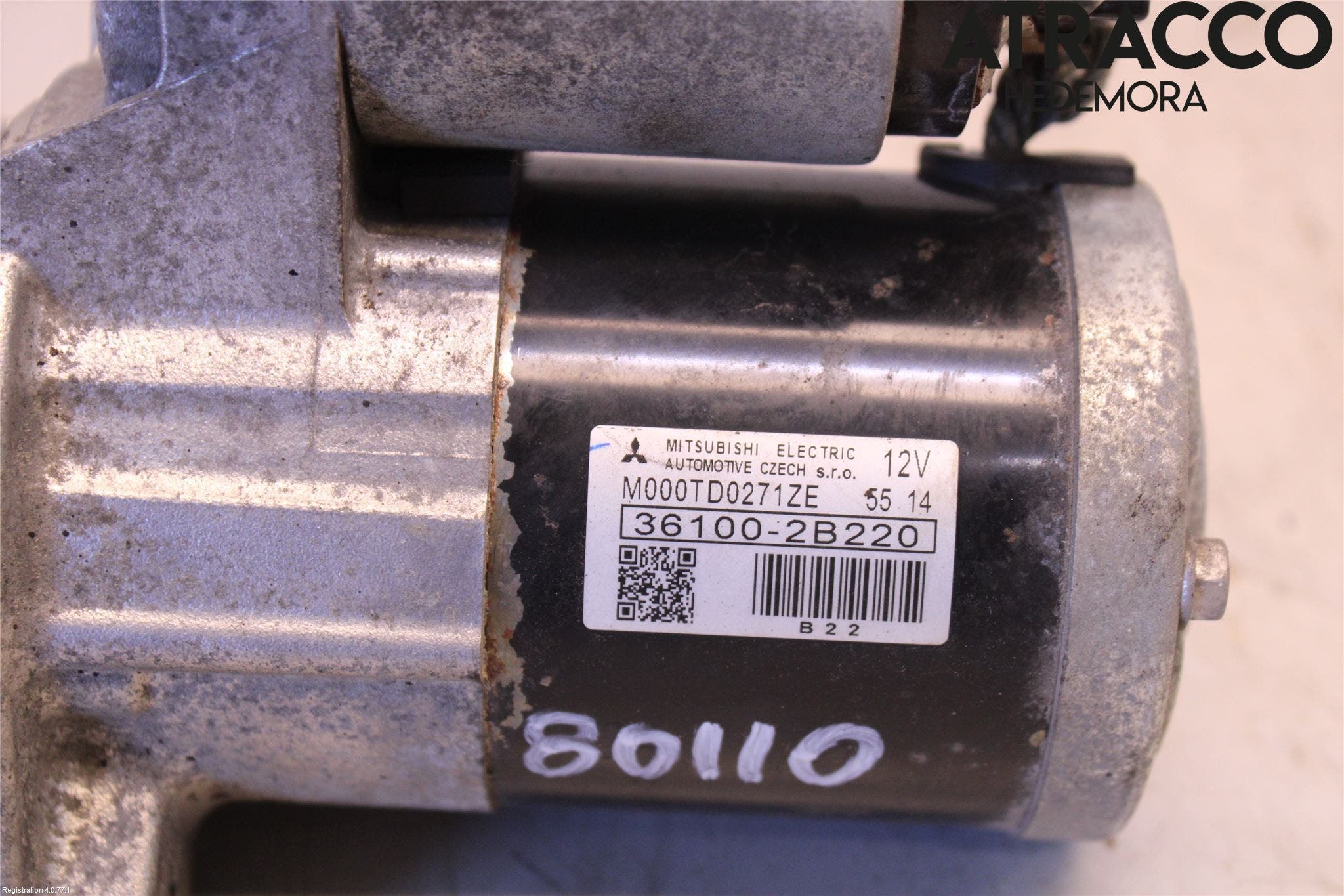 Kia SPORTAGE (SL) 11-15 Startmotor