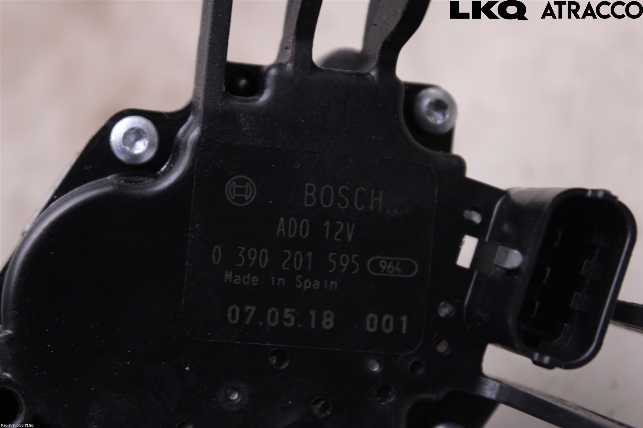 Saab 9-3 VER 2 Torkarmotor Baklucka