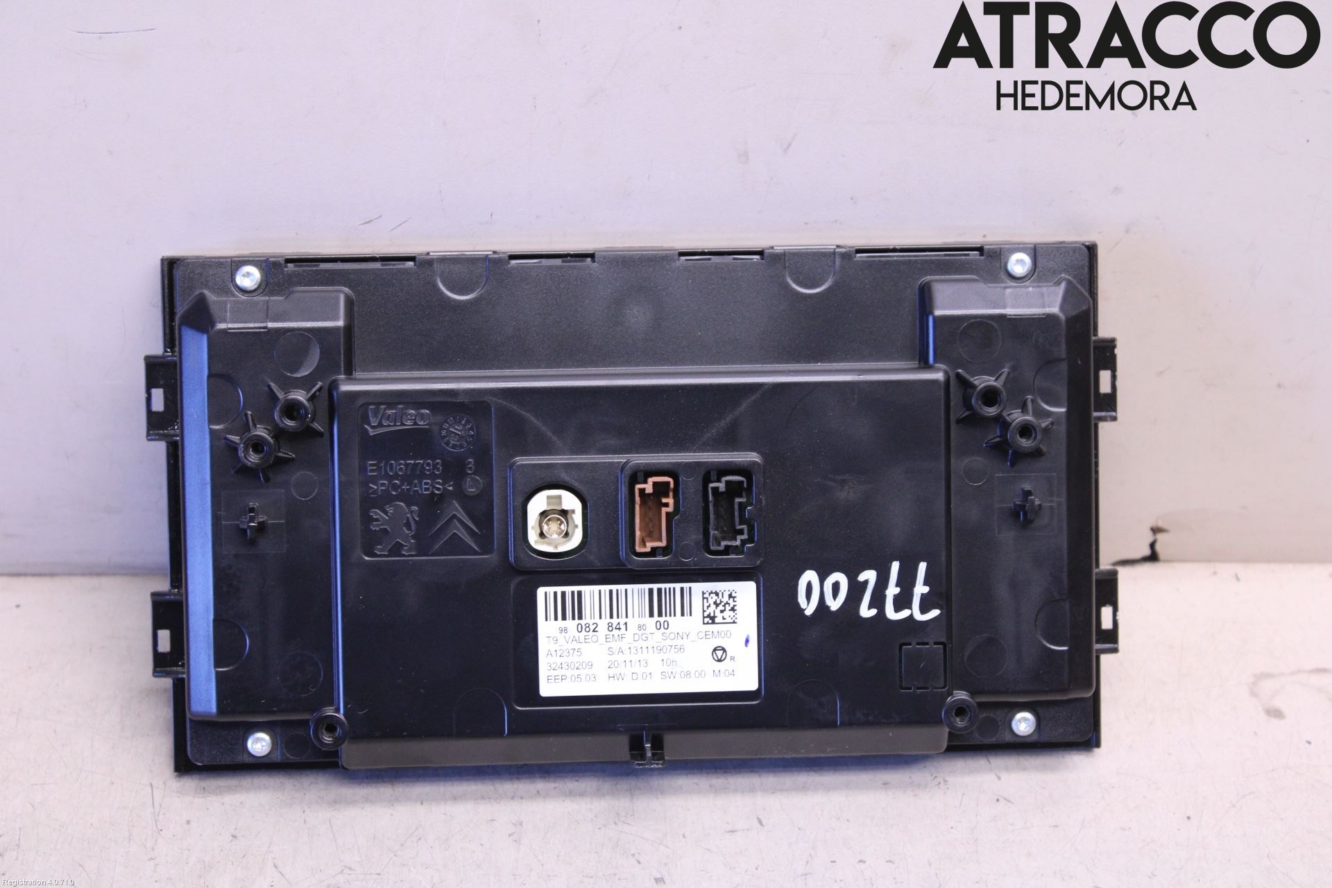 Peugeot 308 14-21 Cd Radio - Multimediapanel