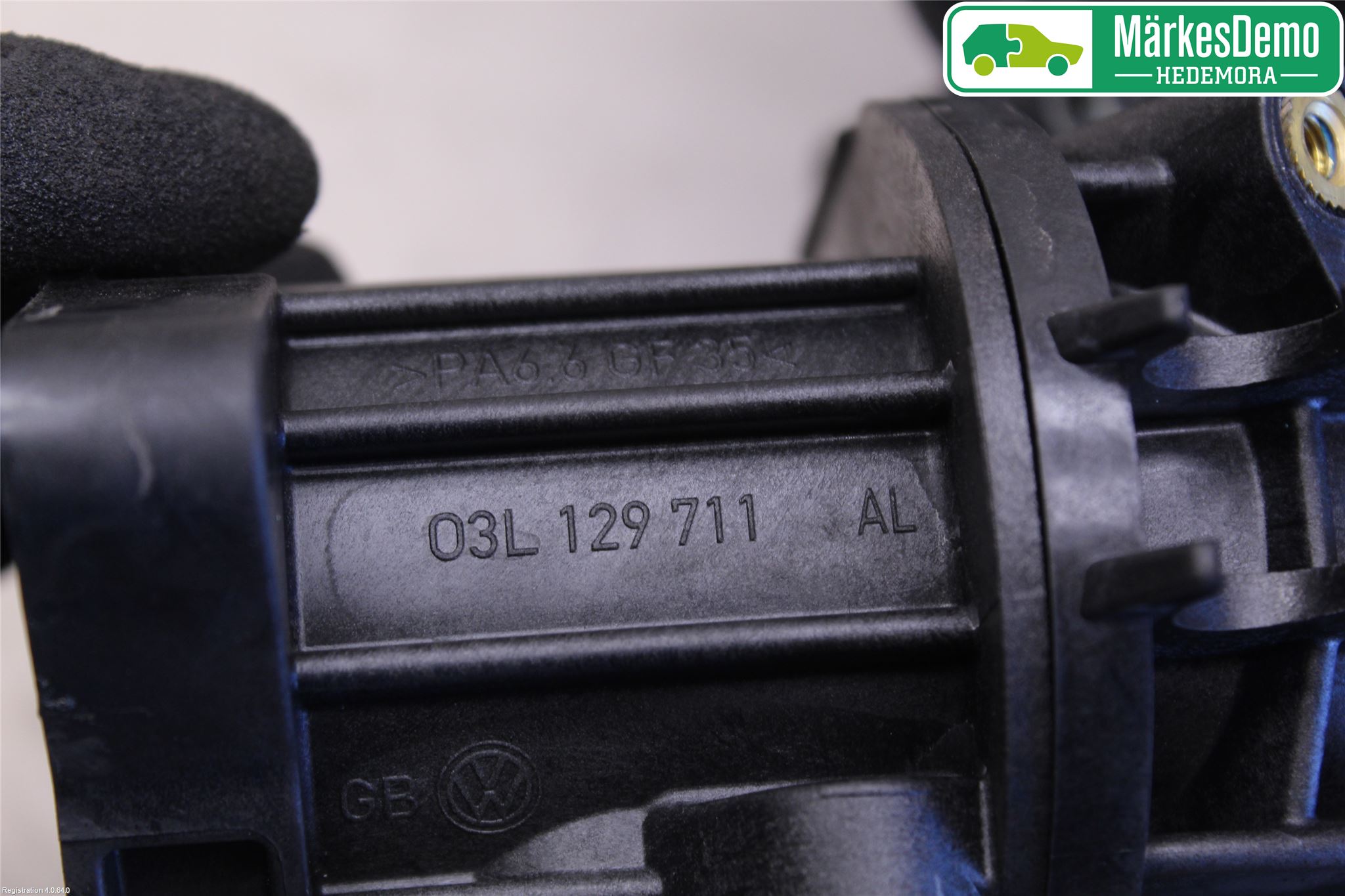 Volkswagen VW GOLF VI 09-13 Grenrör Insug