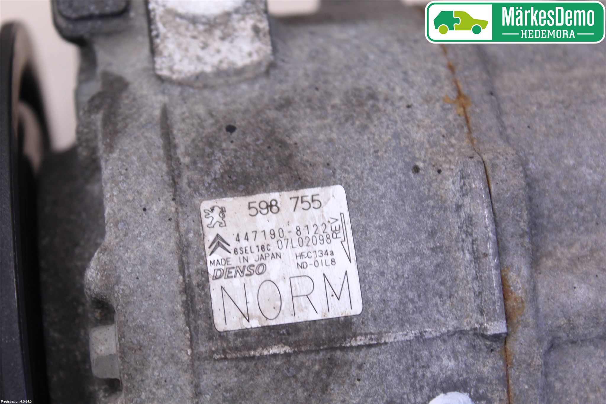 Peugeot 308 08-13 Ac Kompressor