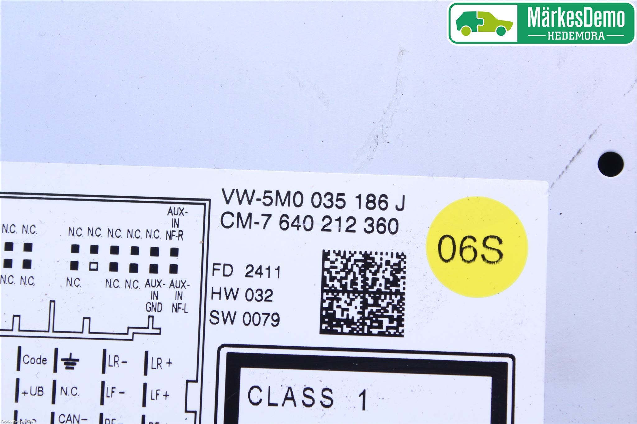 Volkswagen VW POLO 10-17 Cd Radio - Multimediapanel