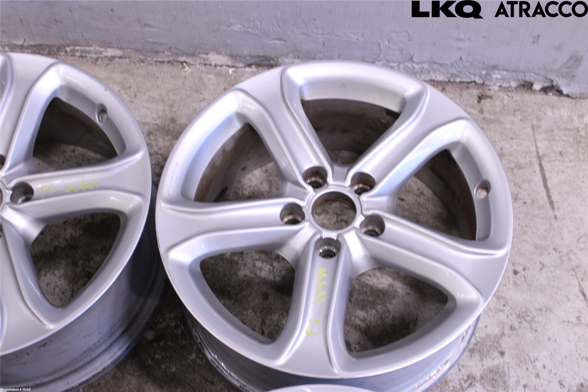 Audi A4 12-15 Fälgsats Aluminium