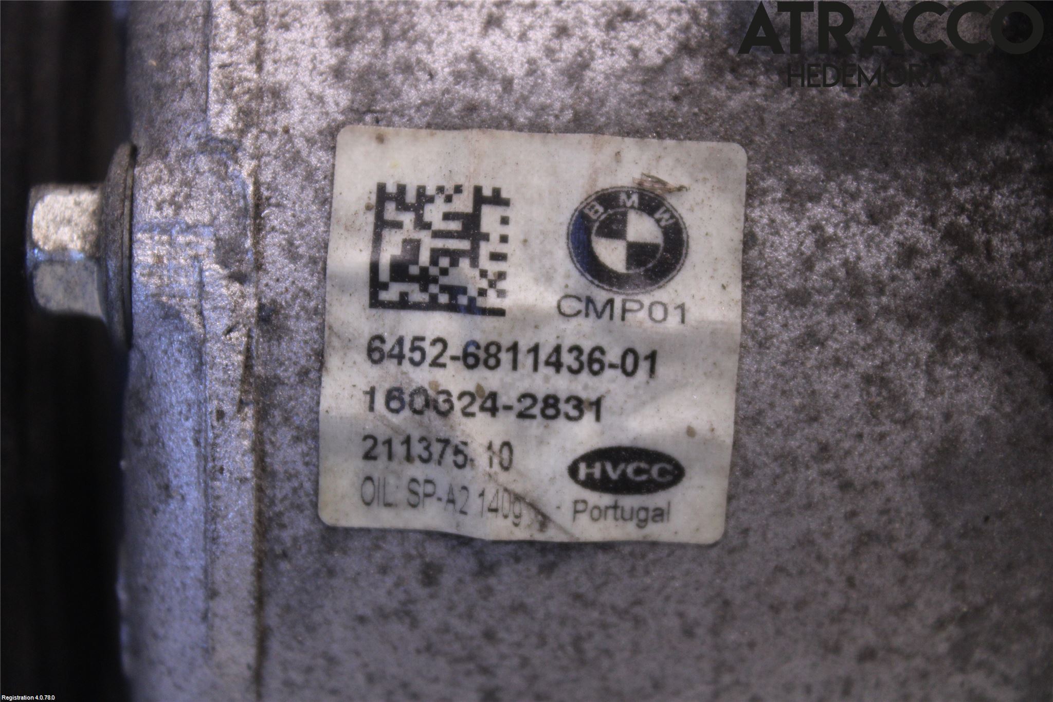 BMW 5 F10/F11/F18 09-17 Ac Kompressor