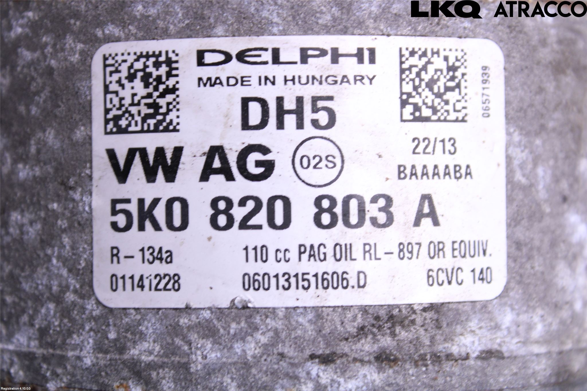 Skoda SUPERB 09-15 Ac Kompressor