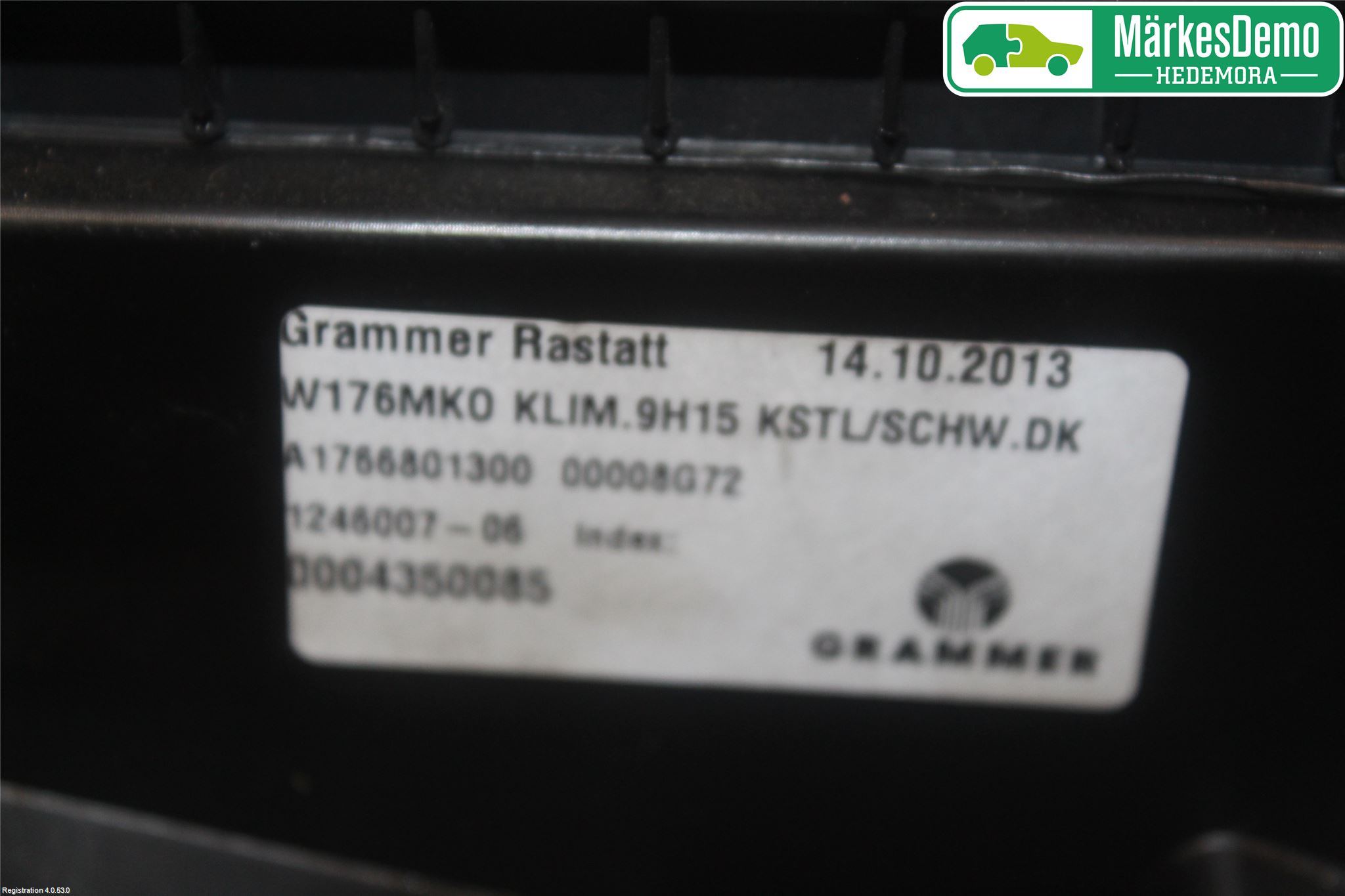Mercedes-Benz MB A-KLASS (W176) 13-18 Inr Tunnelfack