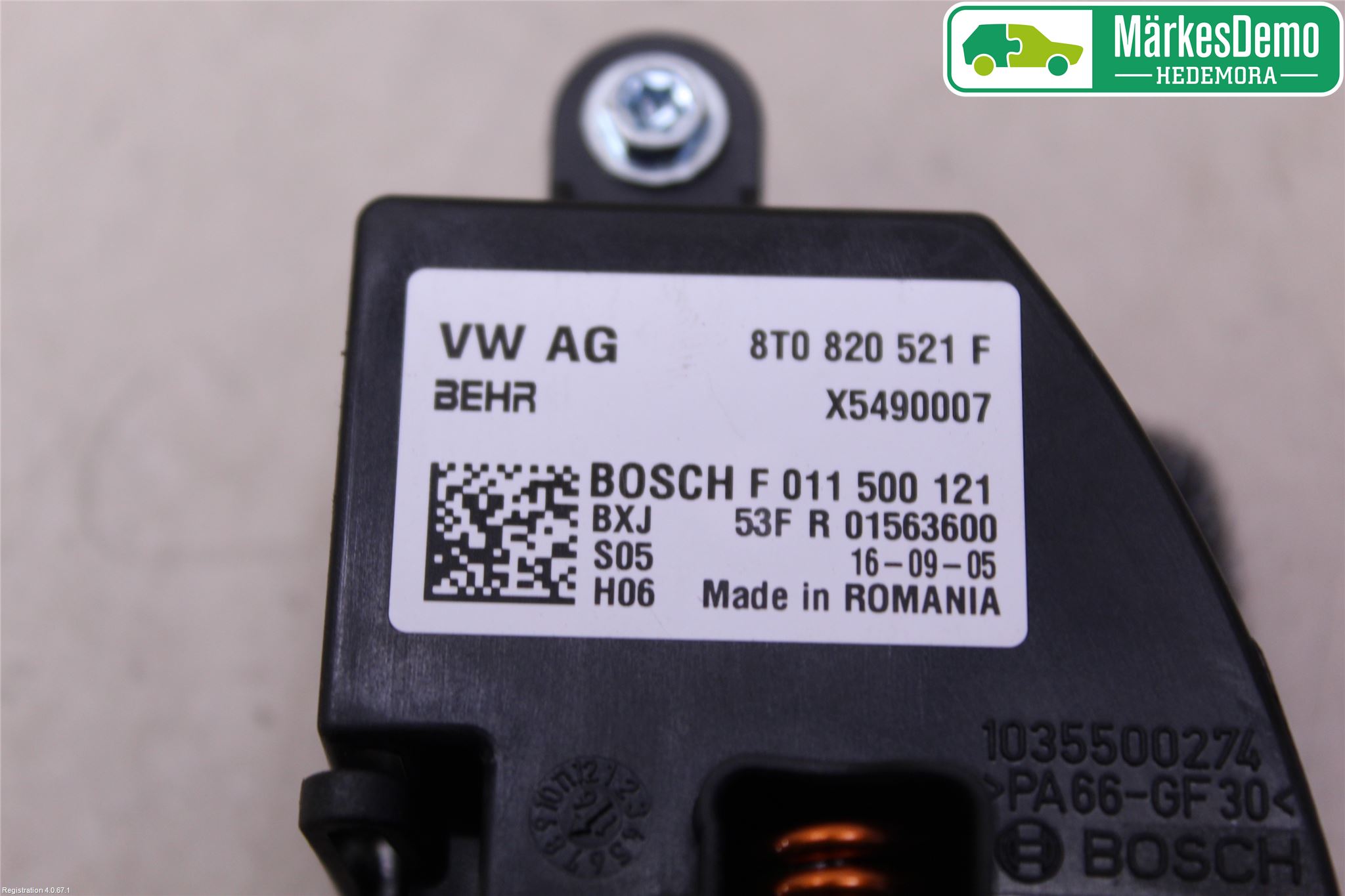 Audi Q5 09-16 Värmefläktsmotstånd