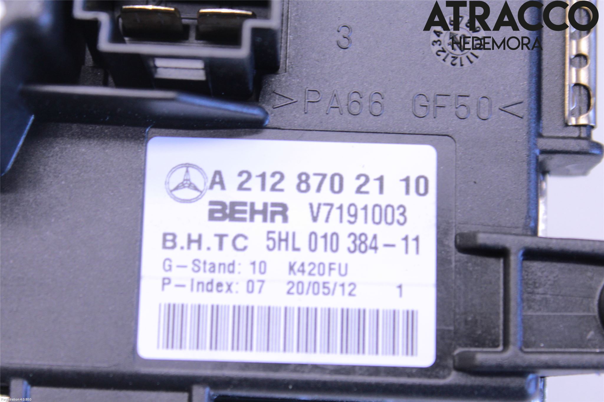 Mercedes-Benz MB GLK-KLASS (X204) 08-16 Värmefläktsmotstånd