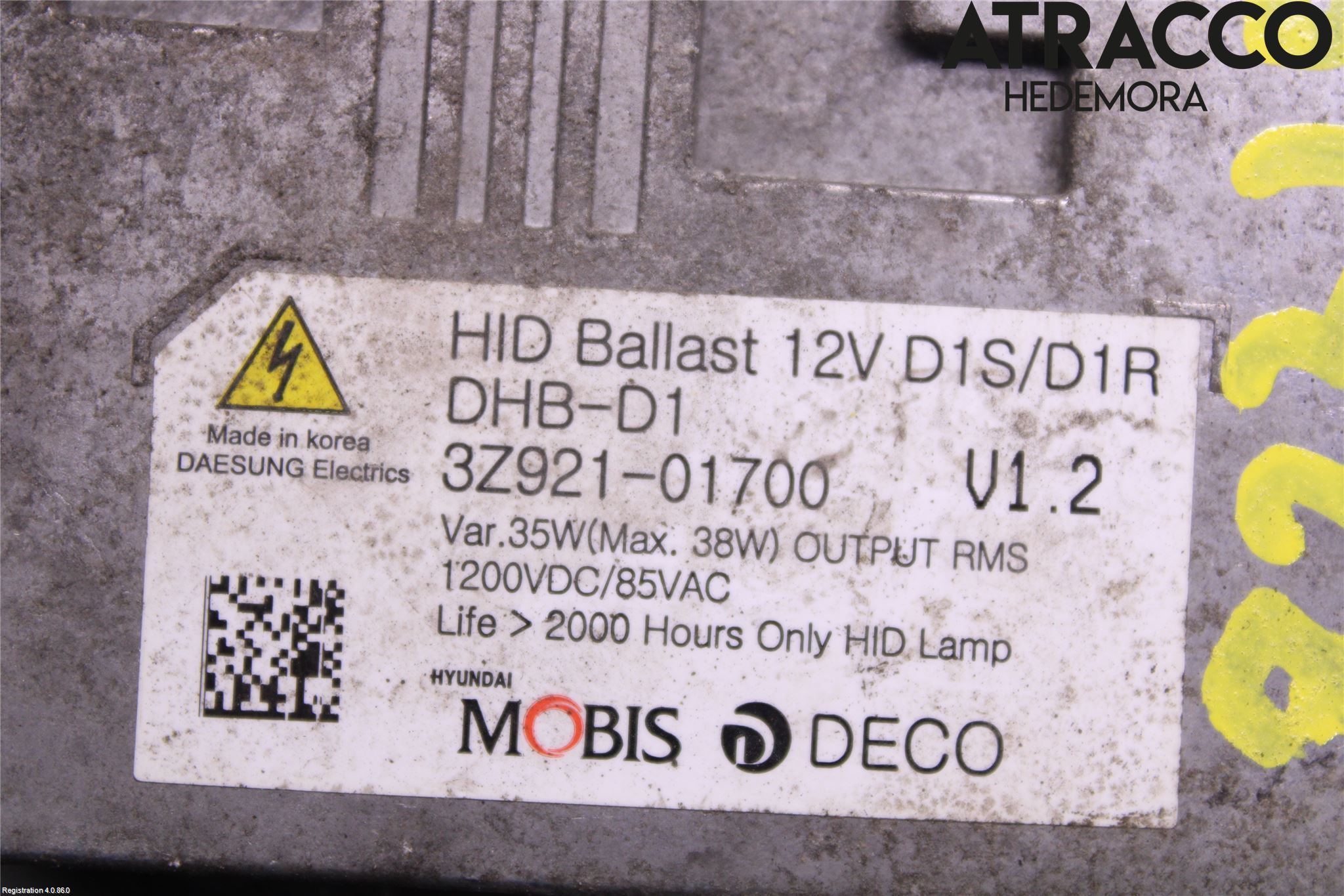 Hyundai i40 08-15 Styrenhet Strålkastare