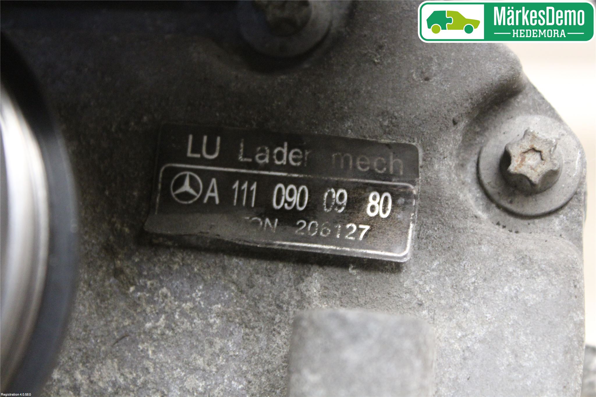 Mercedes-Benz MB C (203) 00-07 Kompressor Remdriven