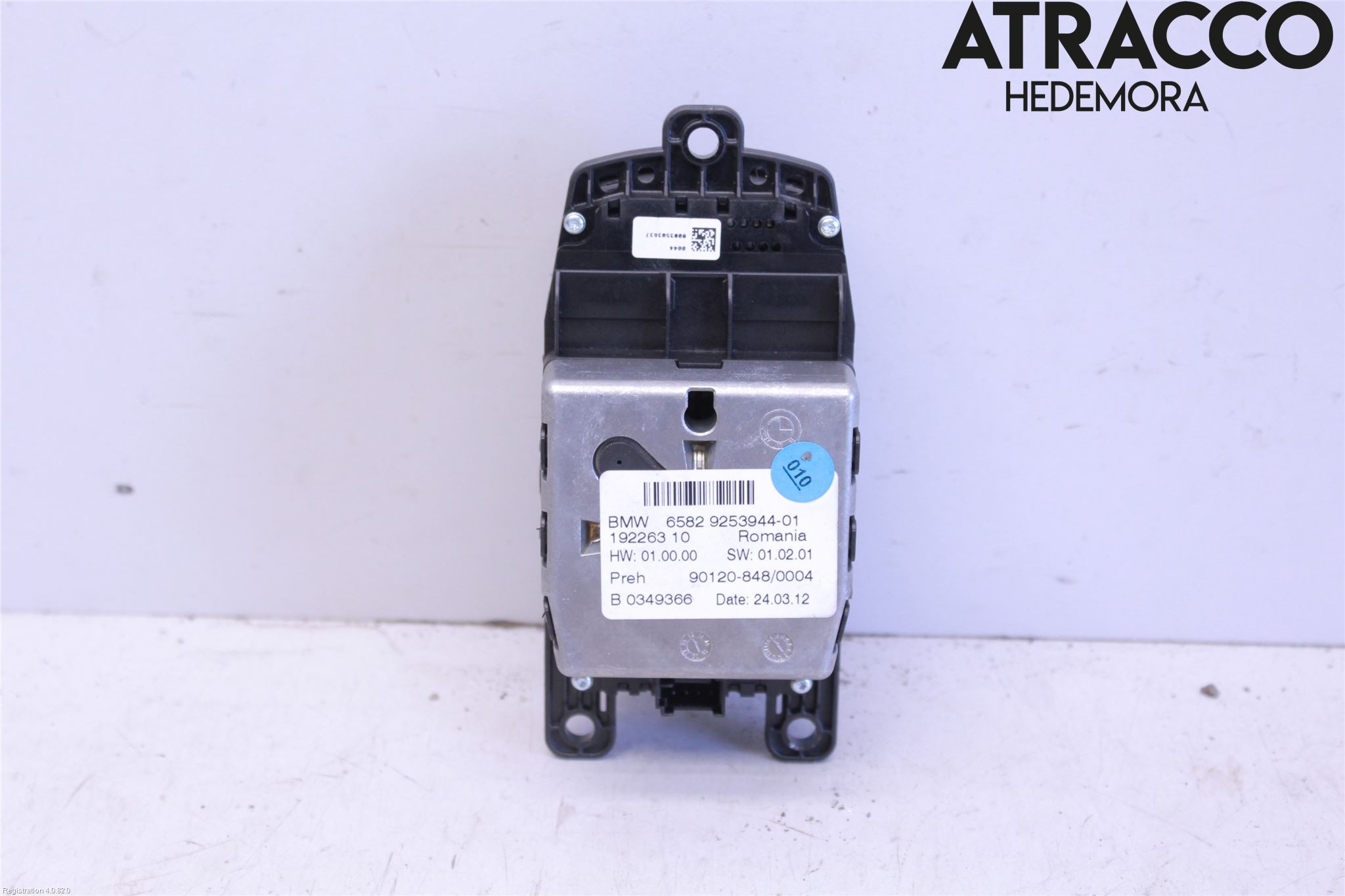 BMW 5 F10/F11/F18 09-17 Strömställare Färddator